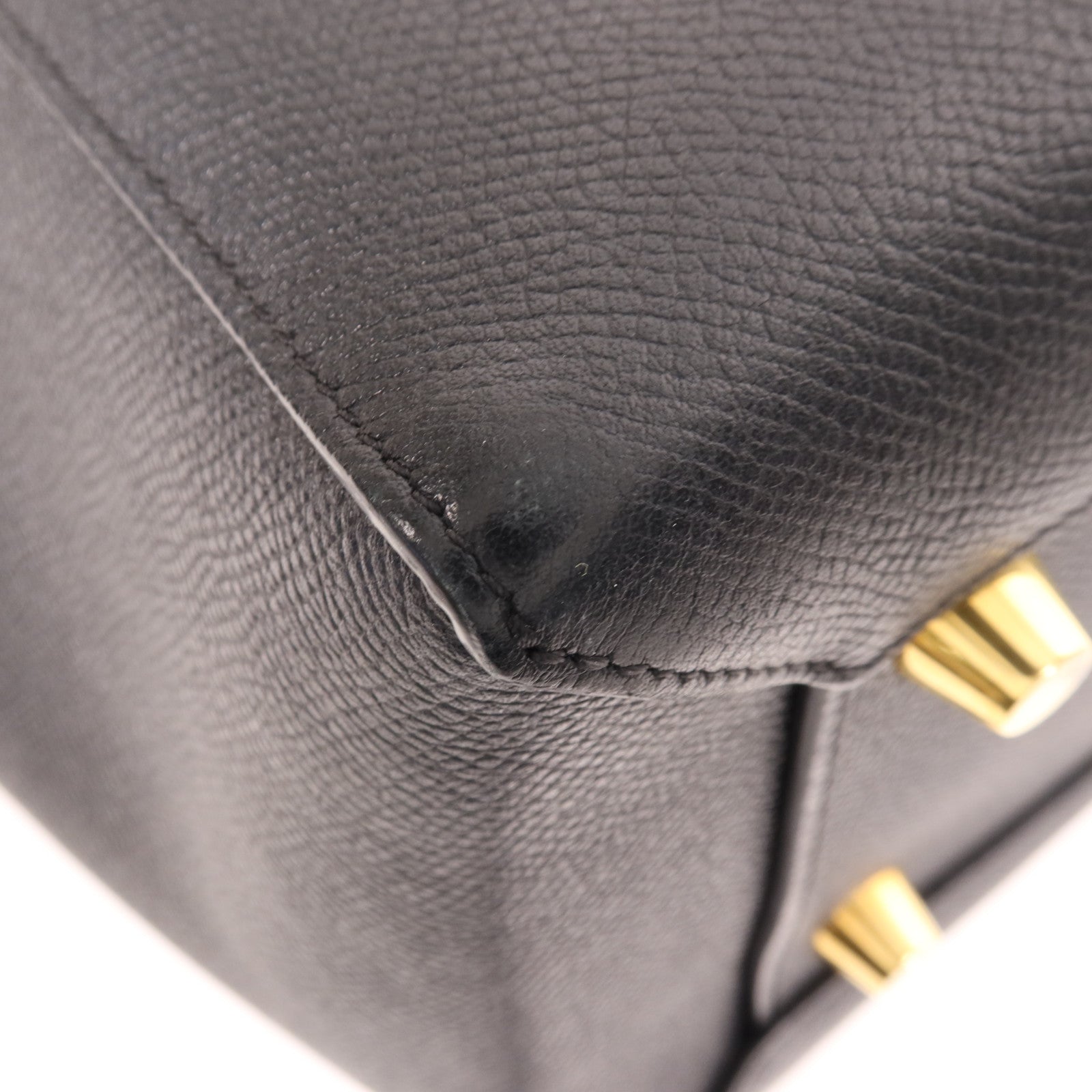 CELINE 牛皮皮革Belt Bag金扣手挽肩背兩用袋