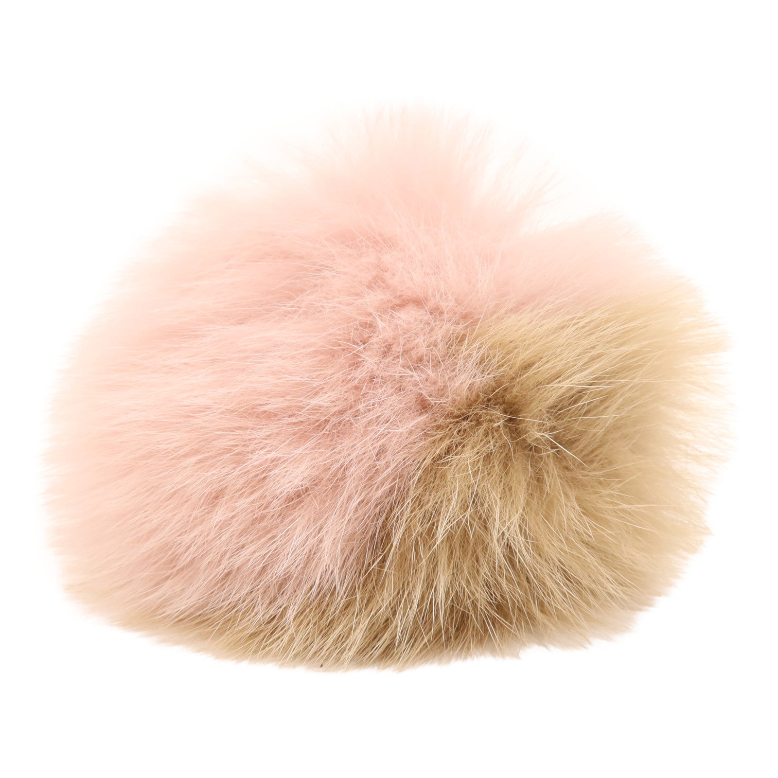 FENDI 毛皮Charm金扣掛飾