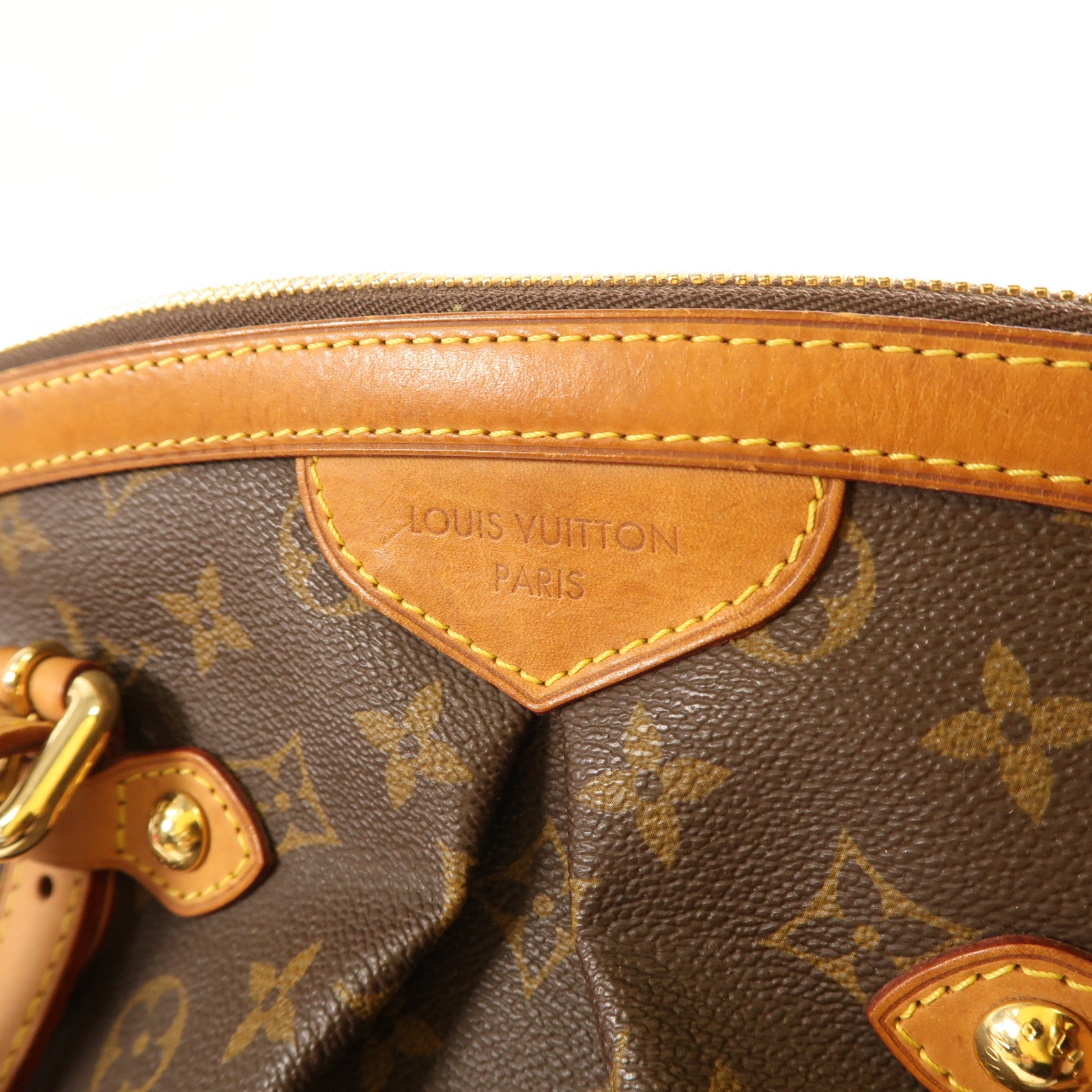LOUIS VUITTON Monogram Tivoli GM金扣肩背袋