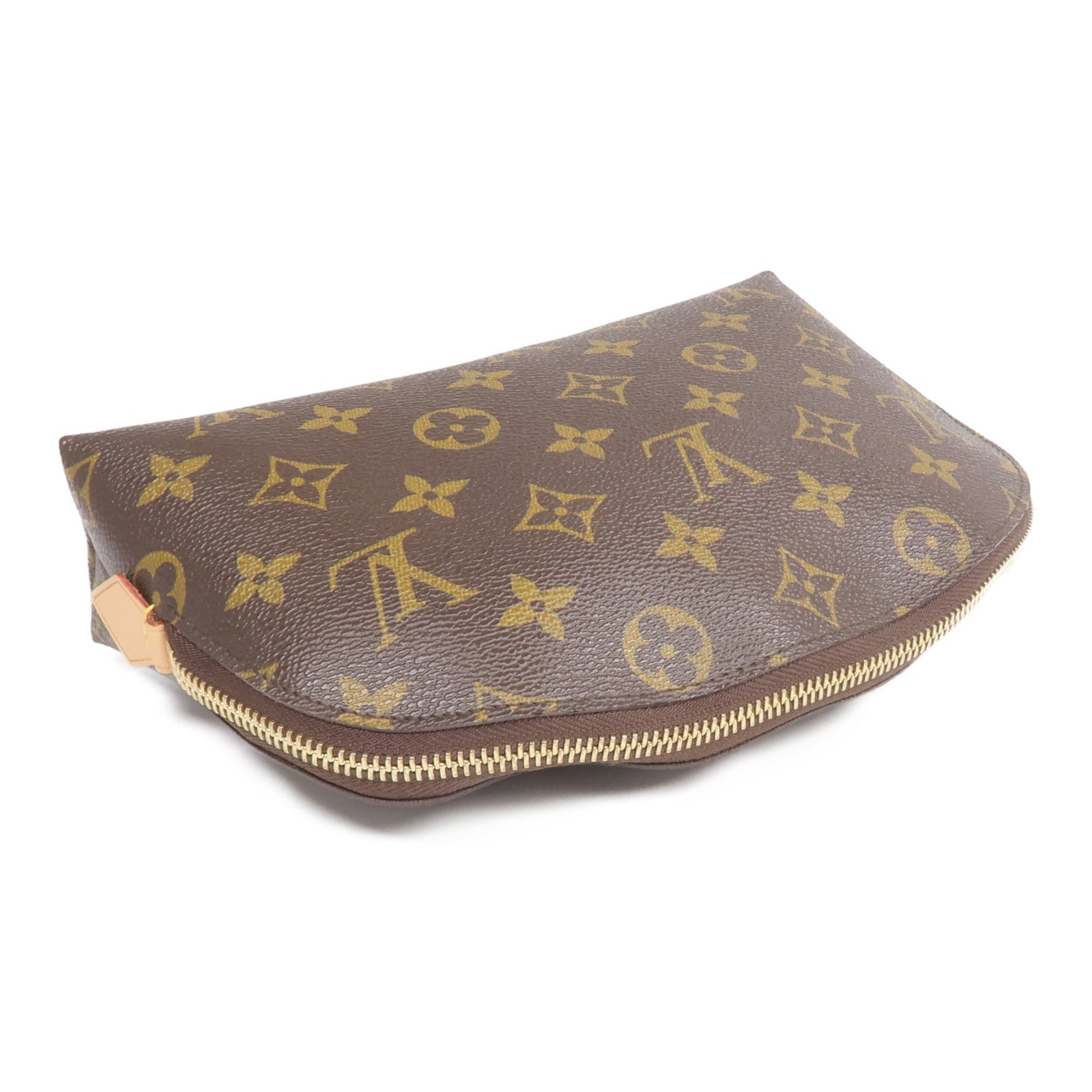 LOUIS VUITTON Monogram Cosmetic Pouch GM金扣手拿包