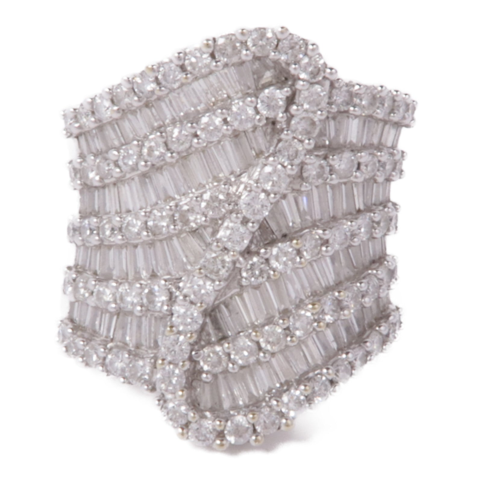 JEWELRY 18K白金Diamond Ring鑽石戒指US#6.25
