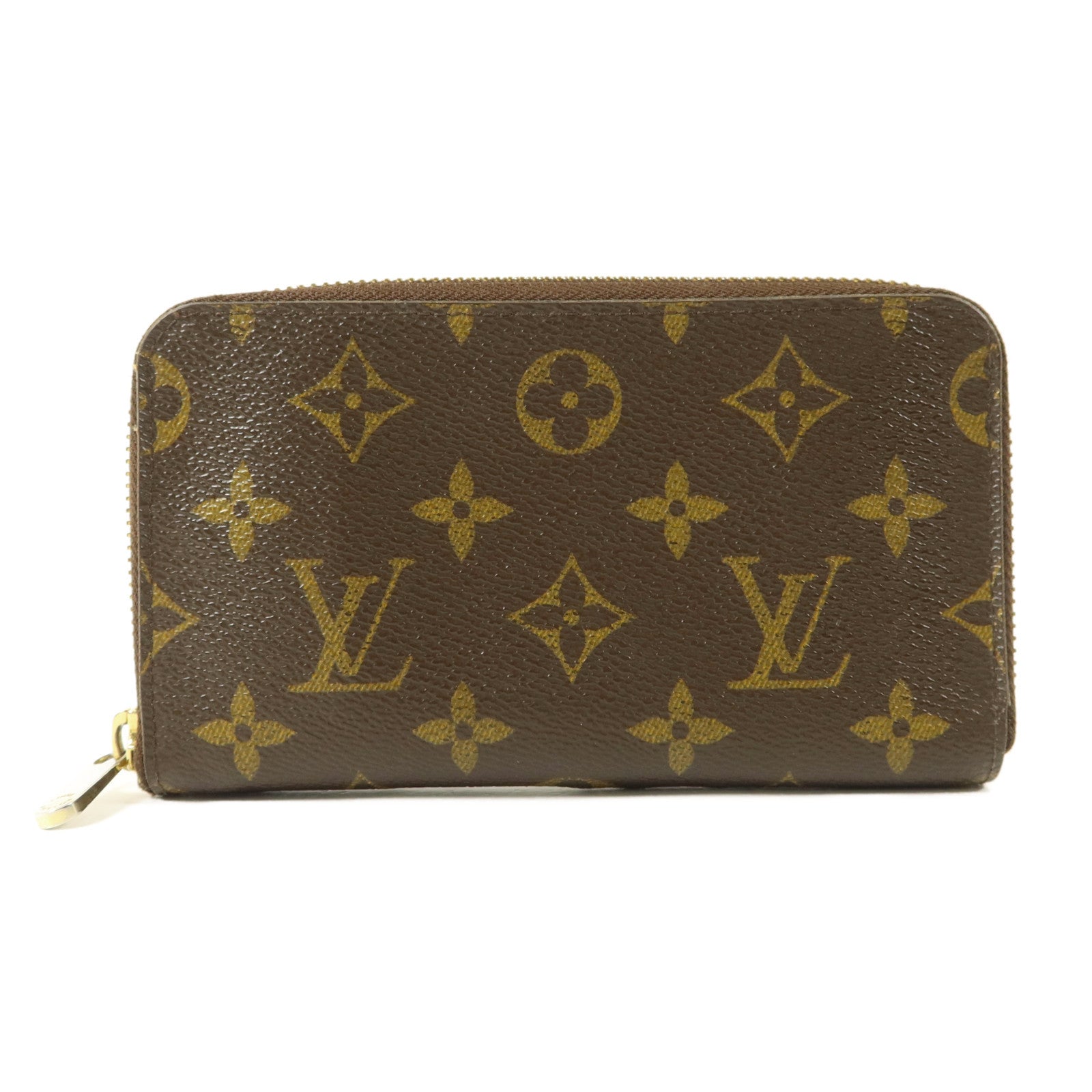 LOUIS VUITTON Monogram Zipper Wallet錢包
