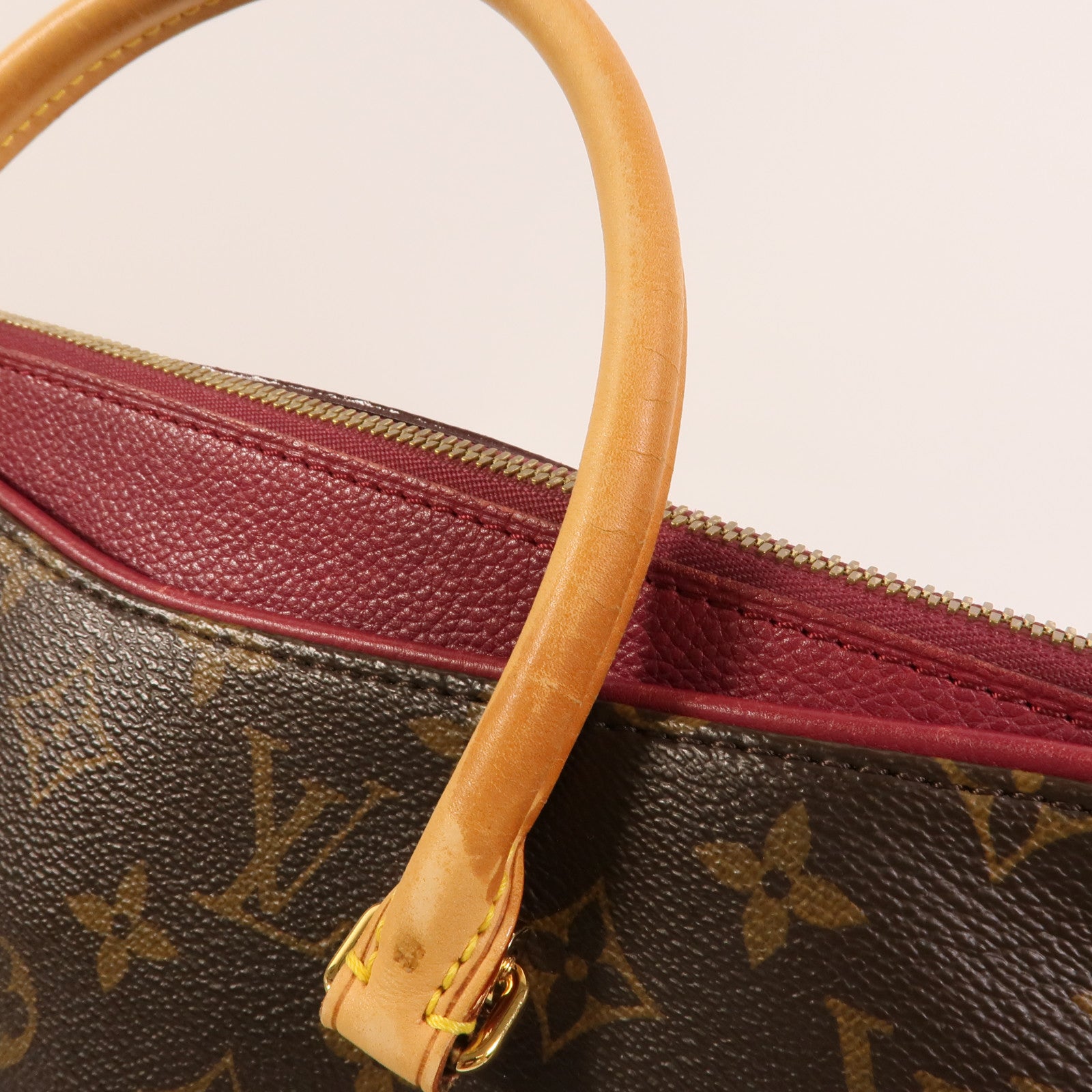 LOUIS VUITTON Monogram Pallas金扣手挽肩背兩用袋