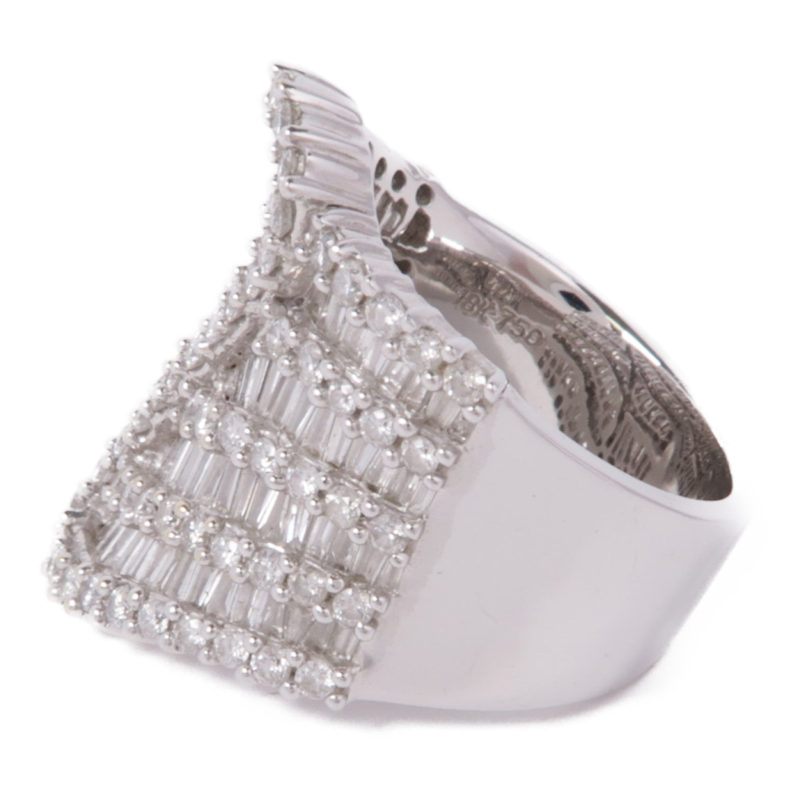 JEWELRY 18K白金Diamond Ring鑽石戒指US#6.25