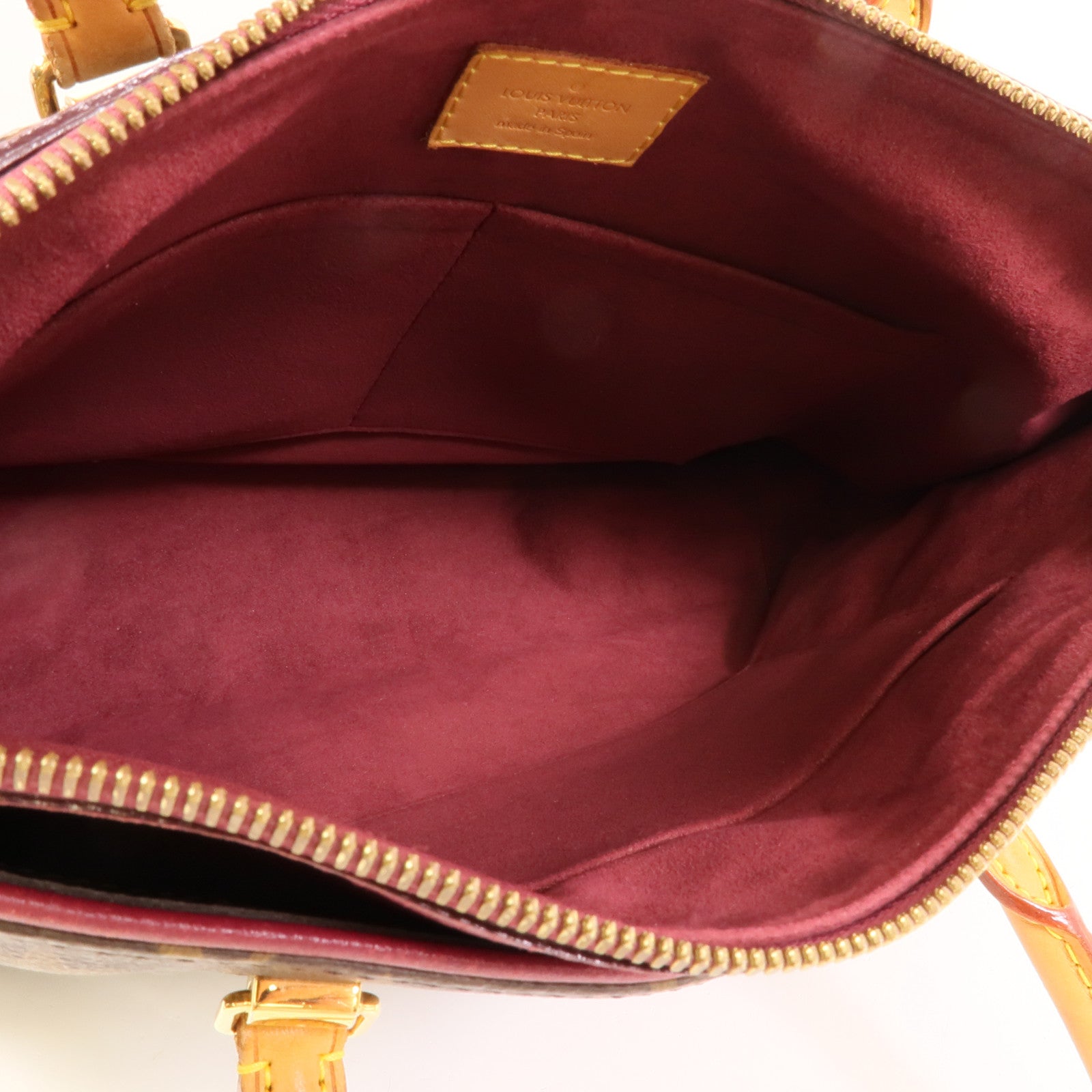 LOUIS VUITTON Monogram Pallas金扣手挽肩背兩用袋