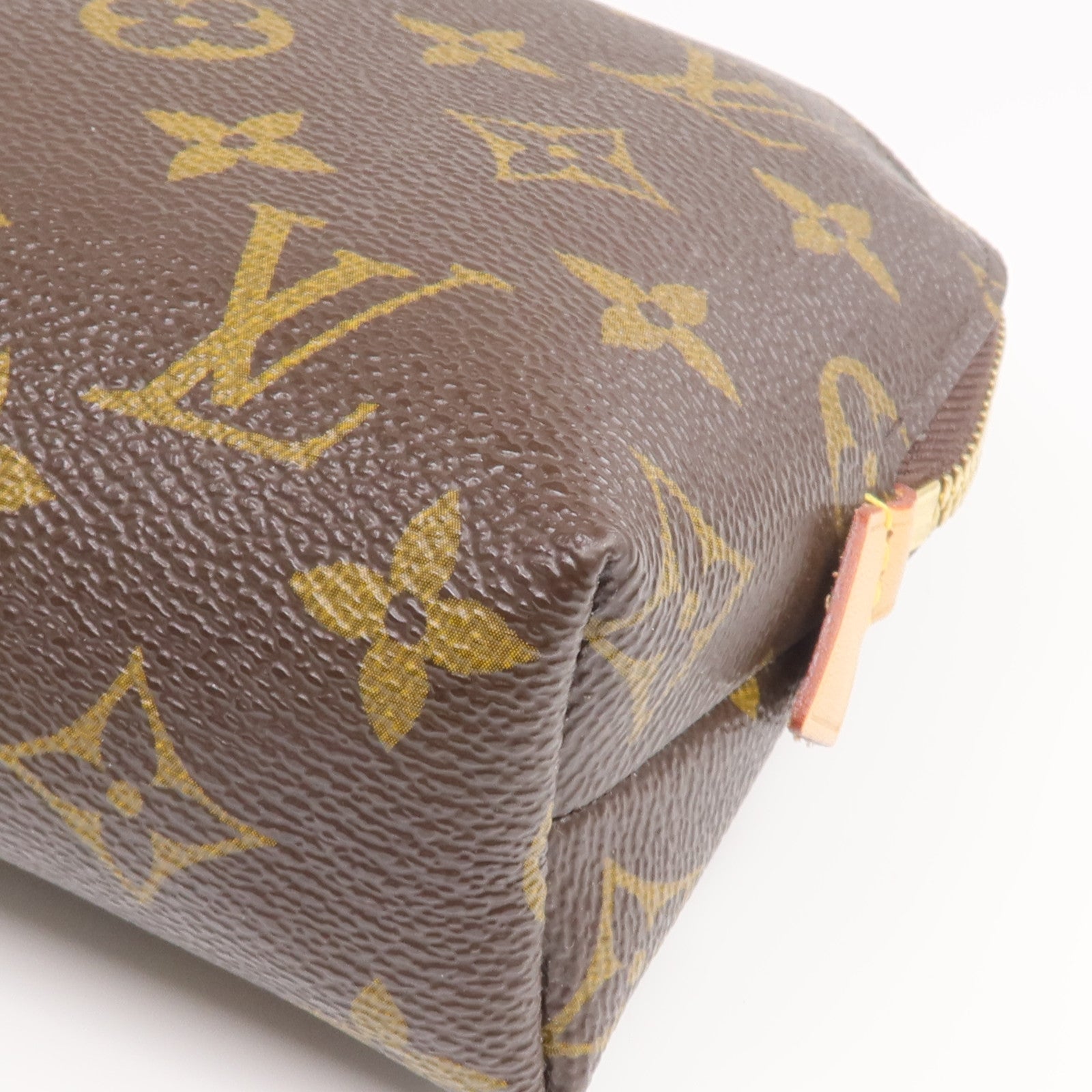 LOUIS VUITTON Monogram Cosmetic Pouch GM金扣手拿包