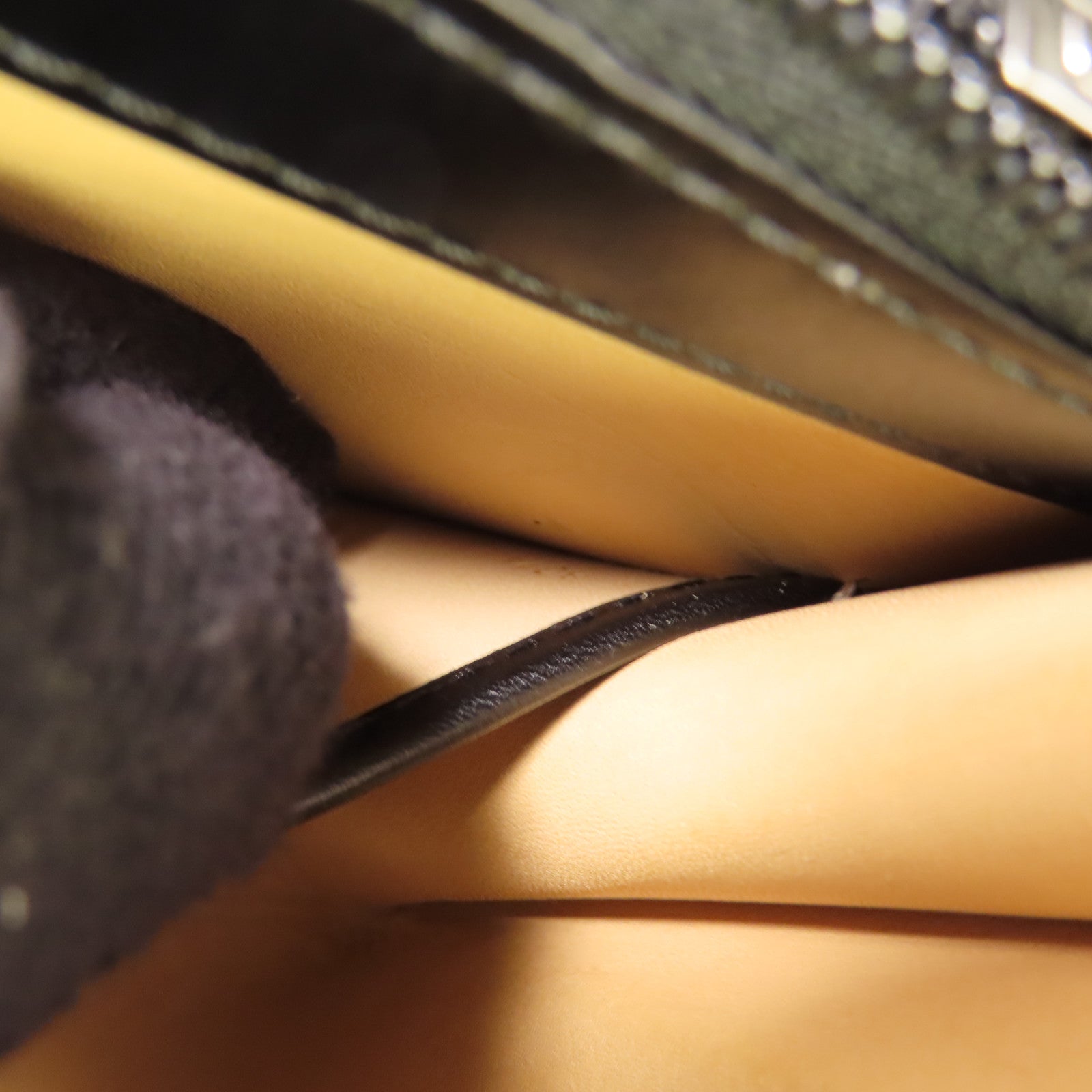 Delvaux 牛皮皮革L'Humour MM手挽肩背兩用袋