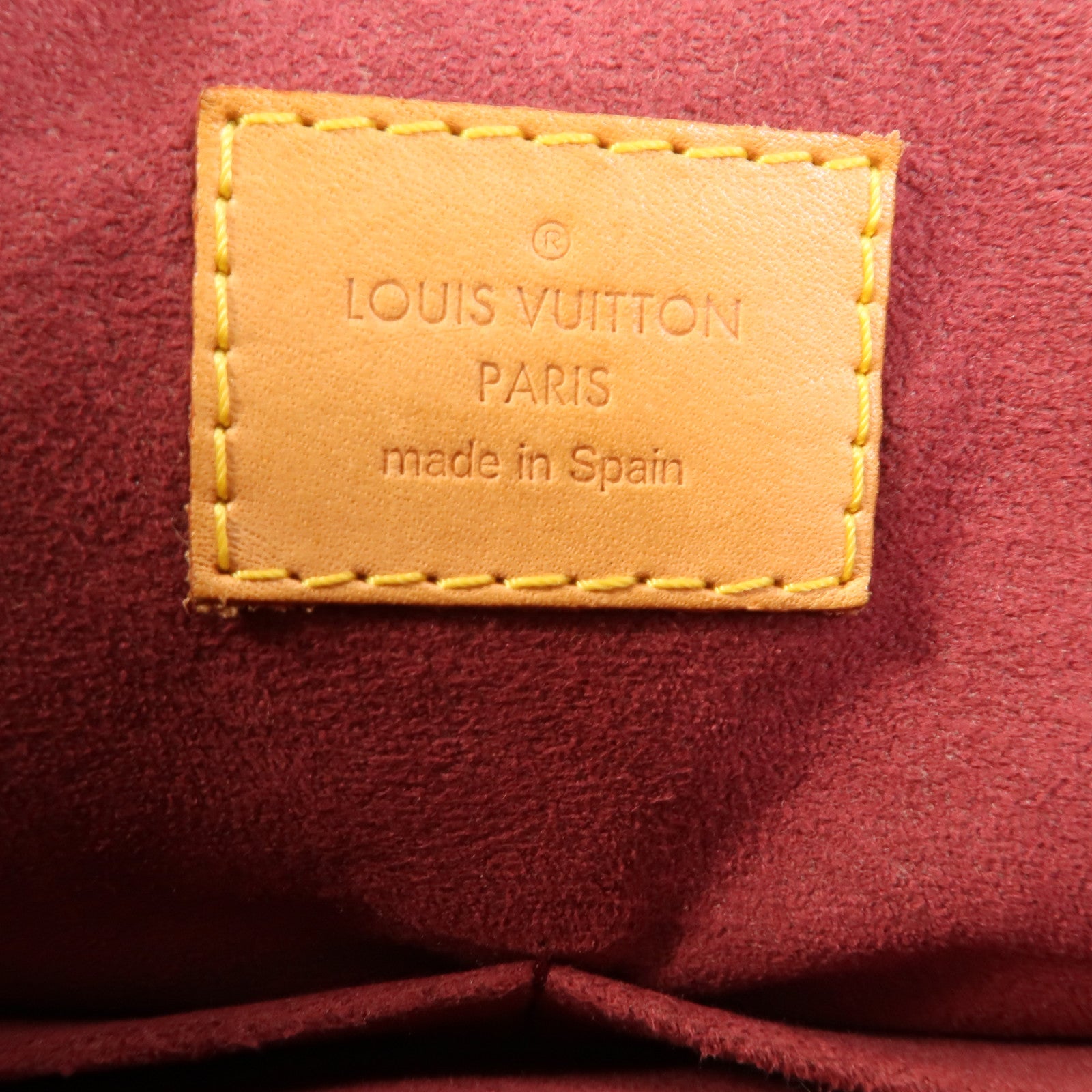 LOUIS VUITTON Monogram Pallas金扣手挽肩背兩用袋