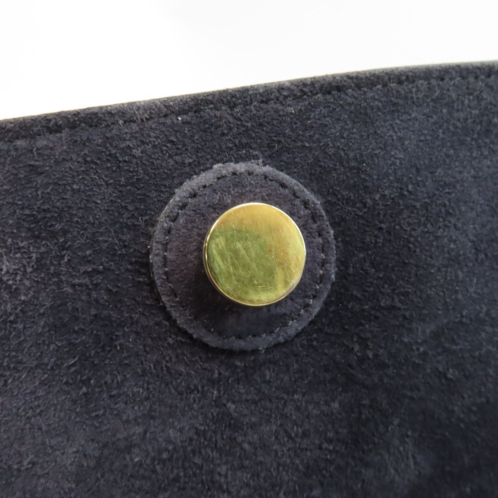 CELINE 牛皮皮革Belt Bag金扣手挽肩背兩用袋黑色