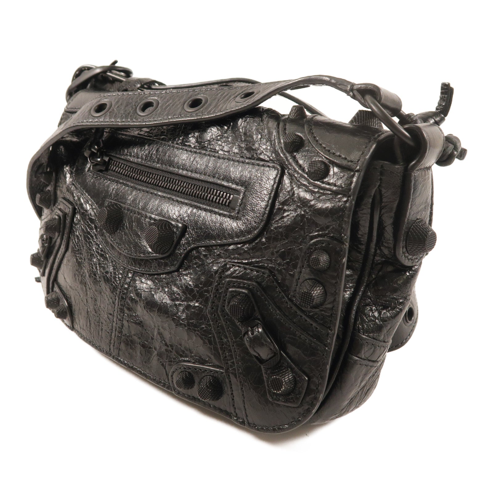 BALENCIAGA 羊皮皮革Le Cagole XS肩背袋