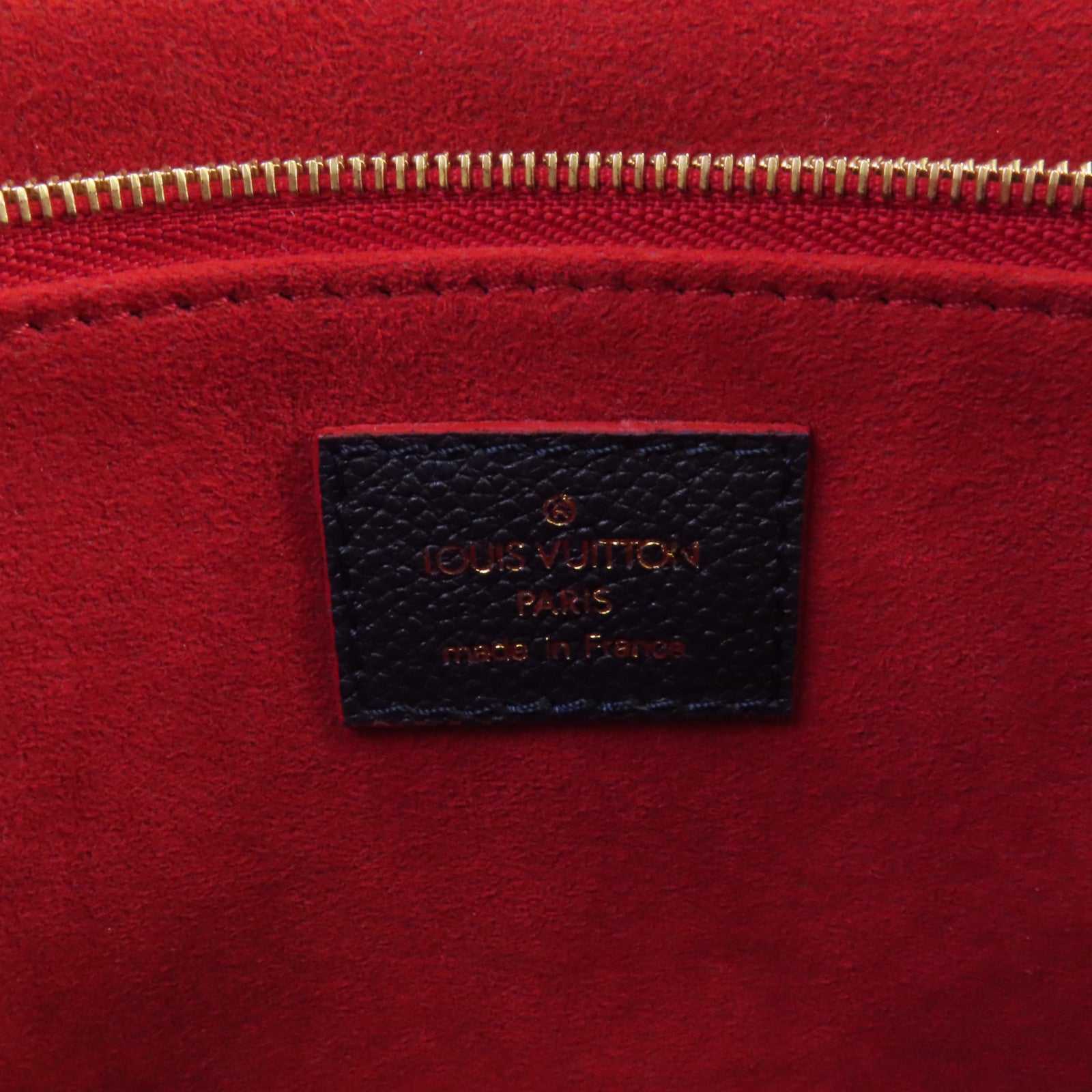 LOUIS VUITTON Monogram Empreinte Vavin PM金扣鏈帶肩背袋