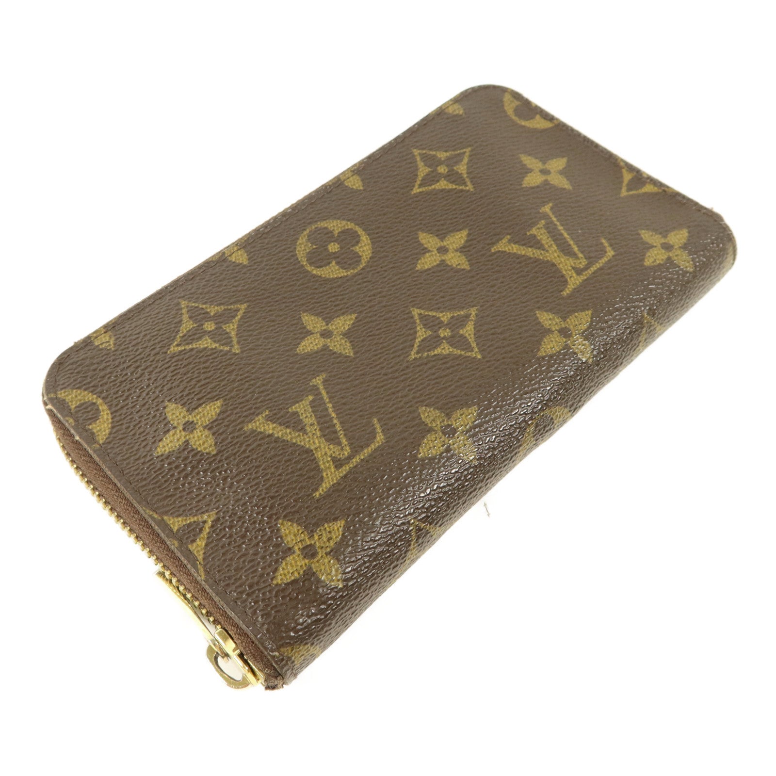 LOUIS VUITTON Monogram Zipper Wallet錢包