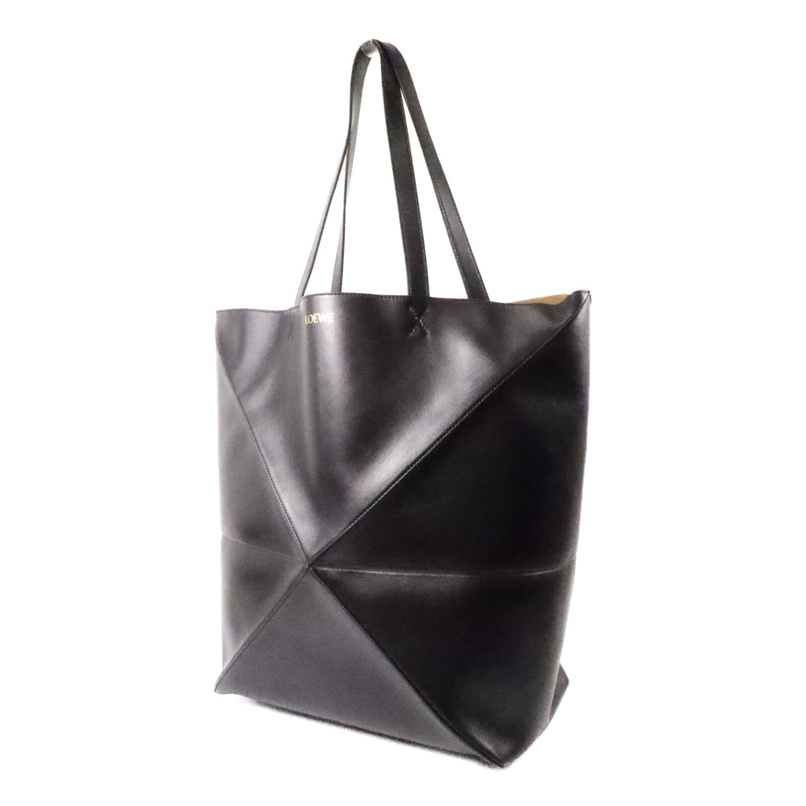 LOEWE 牛皮皮革Puzzle Fold Tote手挽袋