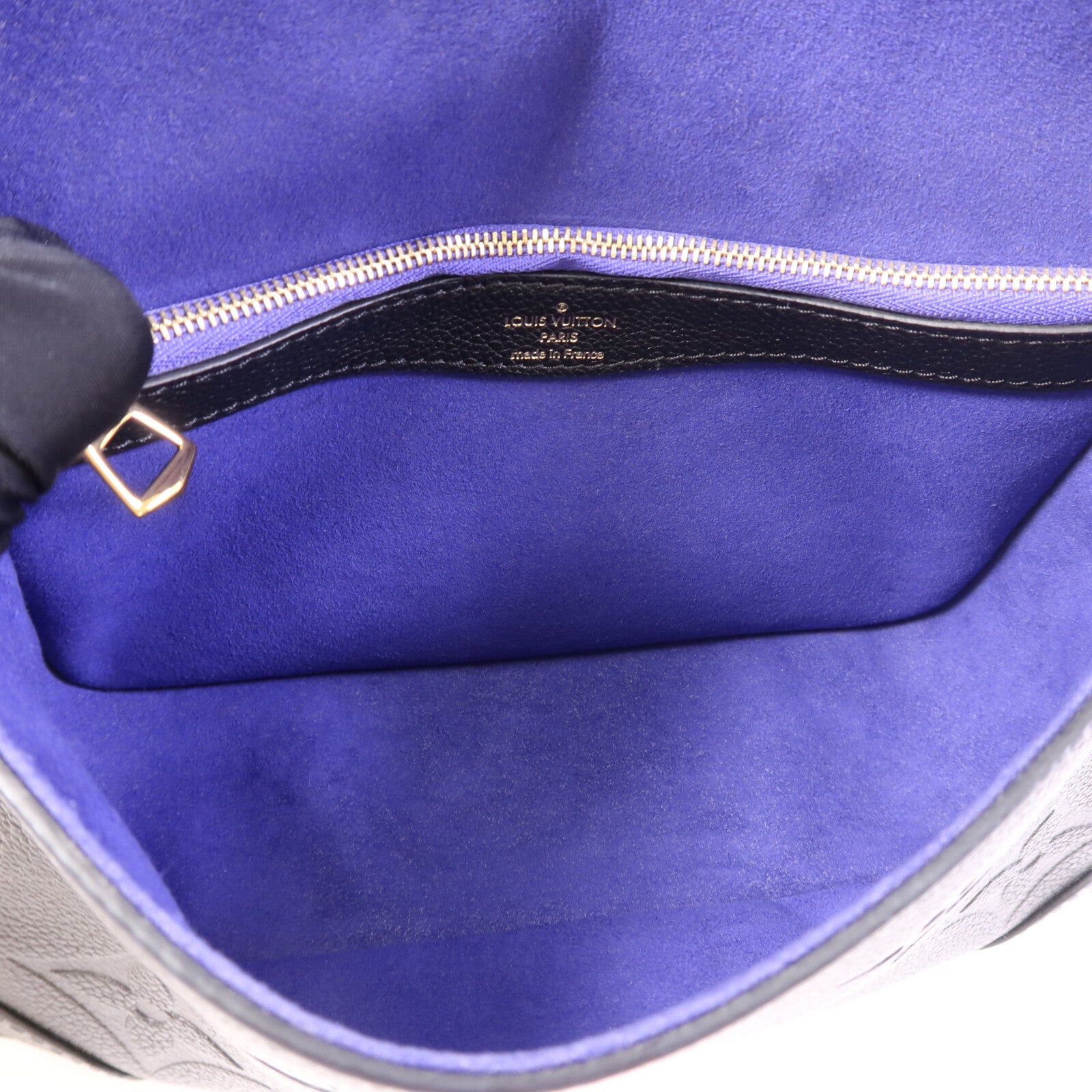 LOUIS VUITTON Monogram Empreinte Diane金扣肩背袋