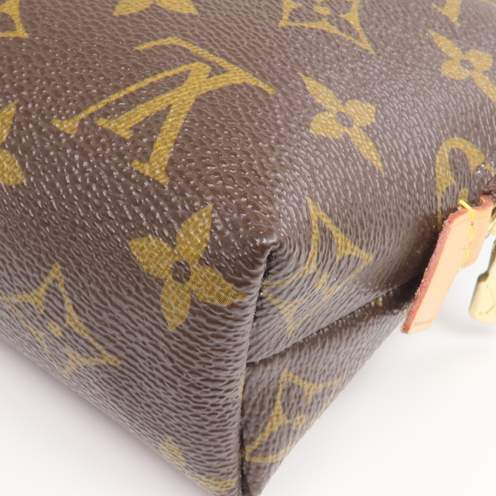 LOUIS VUITTON Monogram Cosmetic Pouch GM金扣手拿包