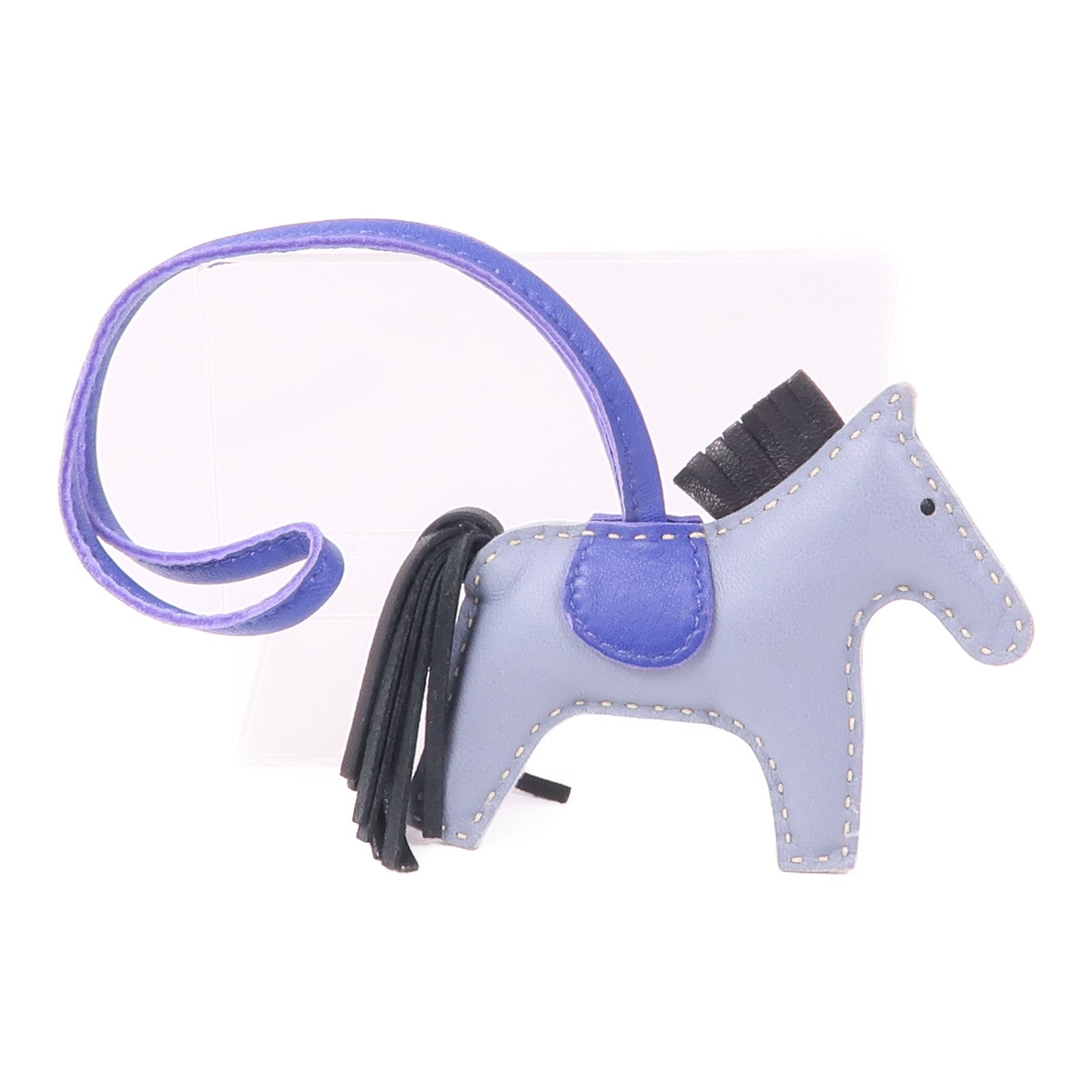 HERMES Milo皮革Rodeo PM掛飾