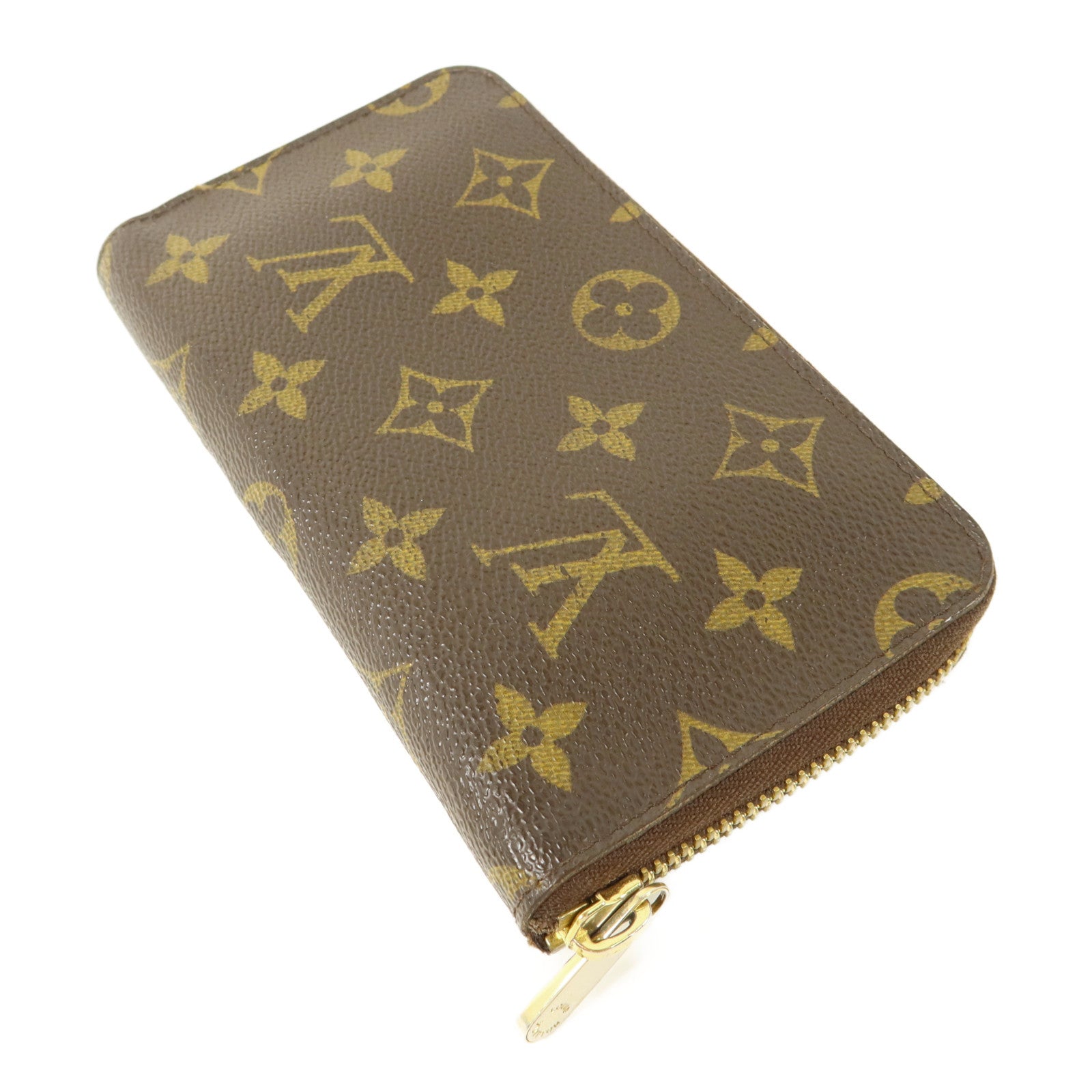 LOUIS VUITTON Monogram Zipper Wallet錢包