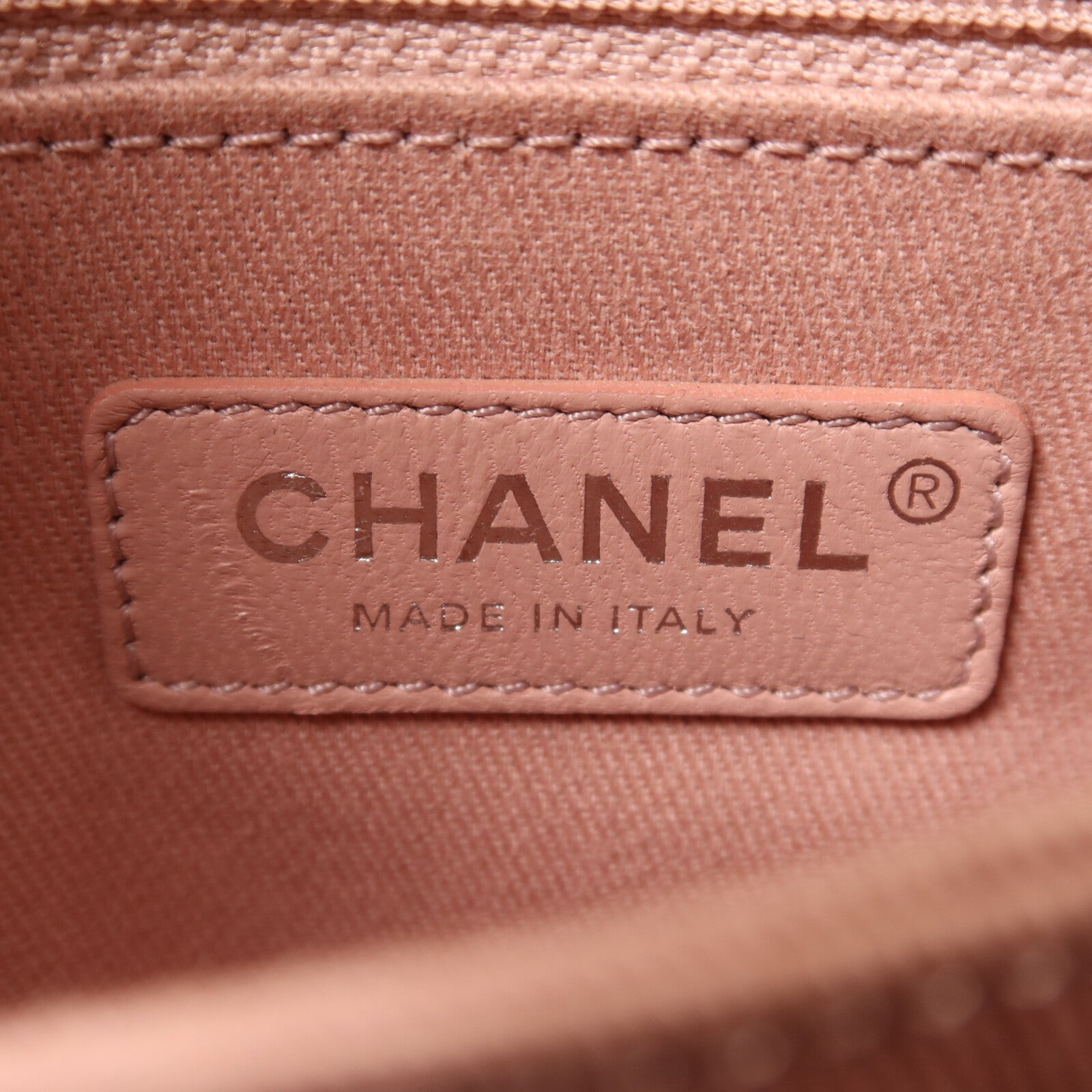 CHANEL 牛皮皮革Coco Handle銀扣鏈帶手挽肩背兩用袋