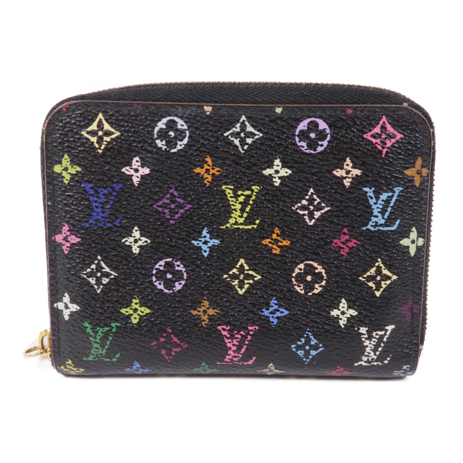 LOUIS VUITTON Monogram Multicolore Coin Case金扣零錢包