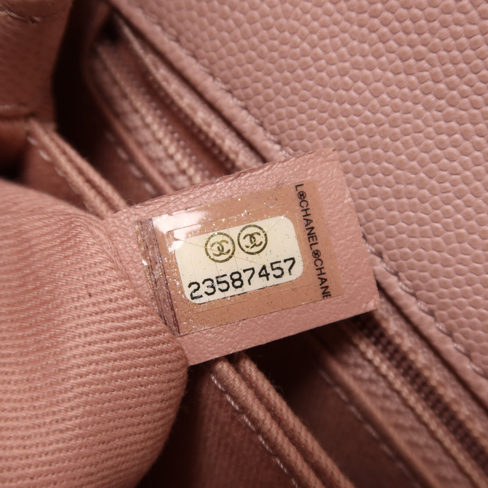 CHANEL 牛皮皮革Coco Handle銀扣鏈帶手挽肩背兩用袋