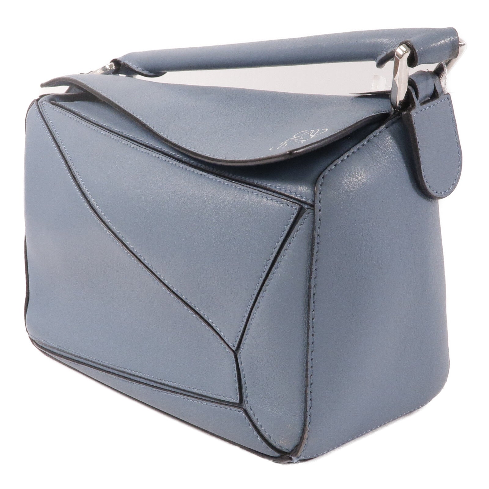 LOEWE 牛皮皮革Puzzle Small手挽肩背兩用袋