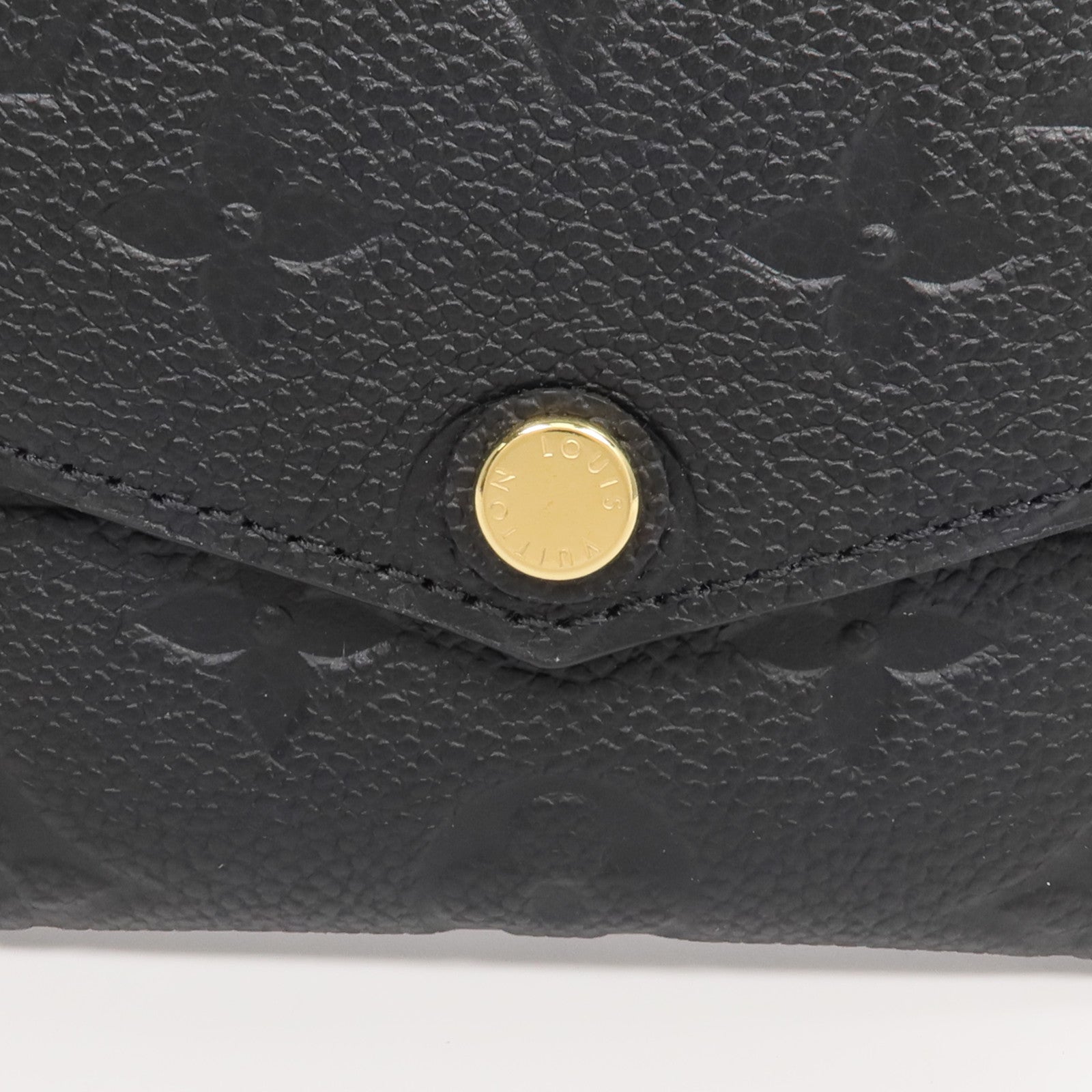 LOUIS VUITTON Monogram Empreinte Coin/Card/Key Case金扣零錢包/卡片套/鎖匙包