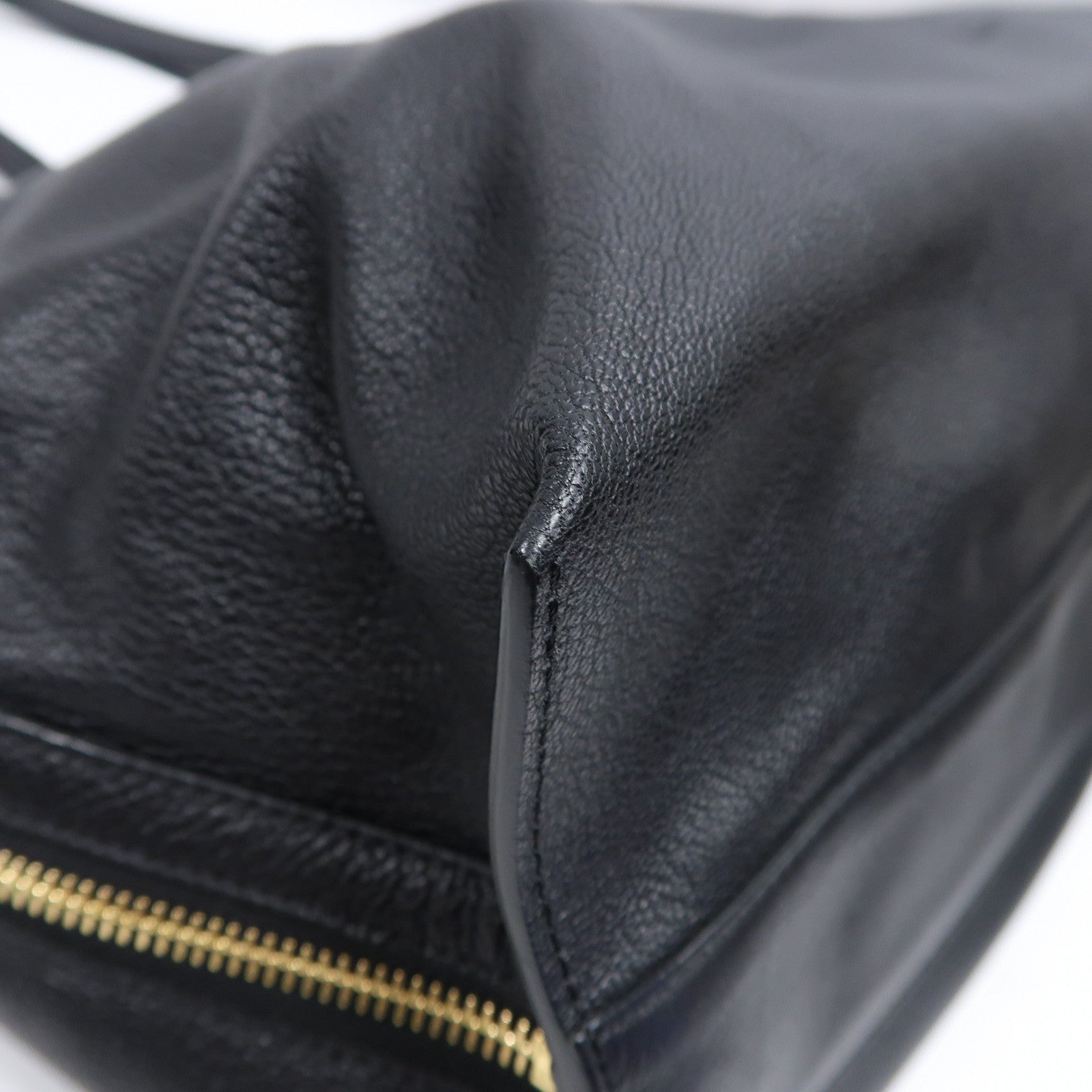 Chloe 牛皮皮革Dylan Tote Bag金扣手挽袋黑色