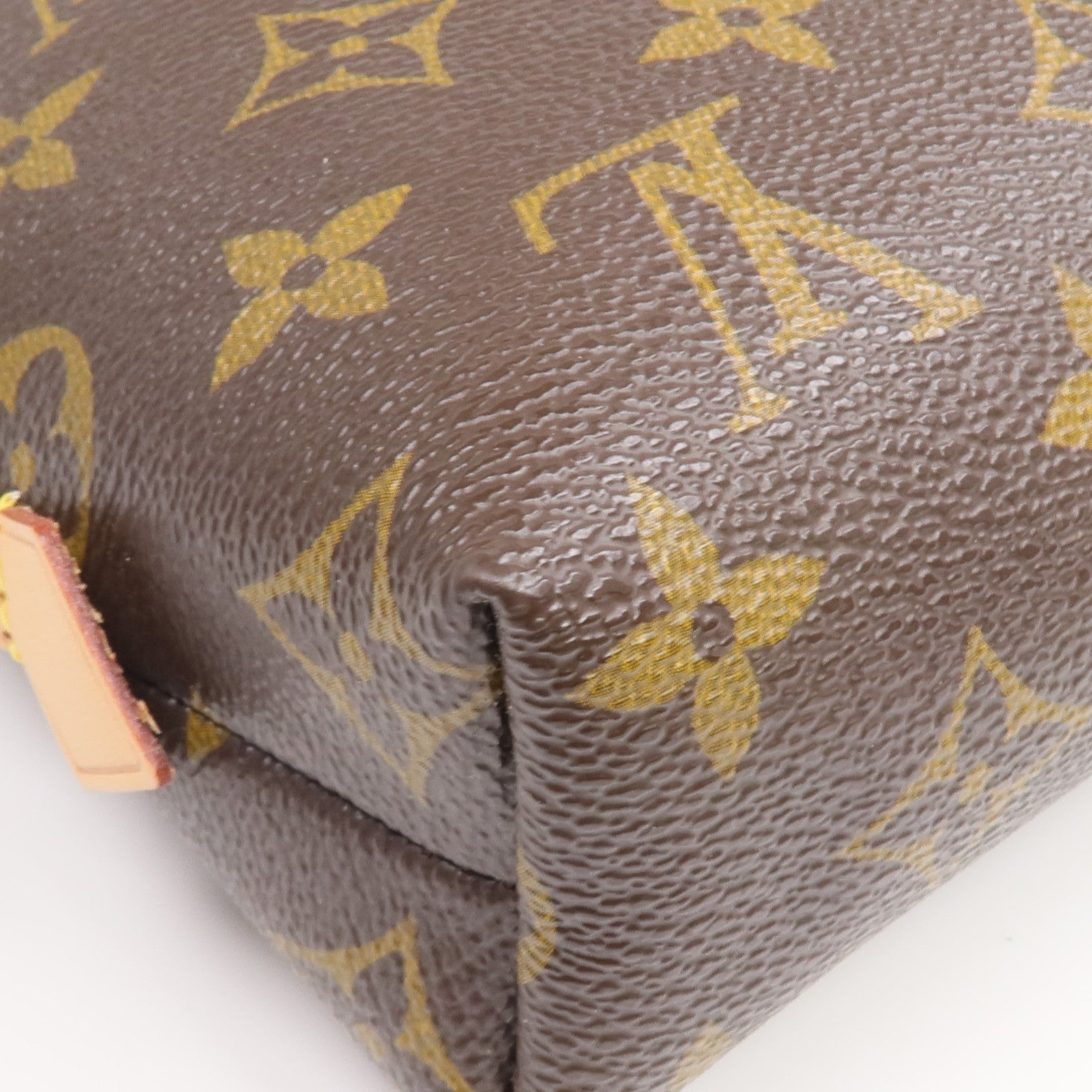 LOUIS VUITTON Monogram Cosmetic Pouch GM金扣手拿包