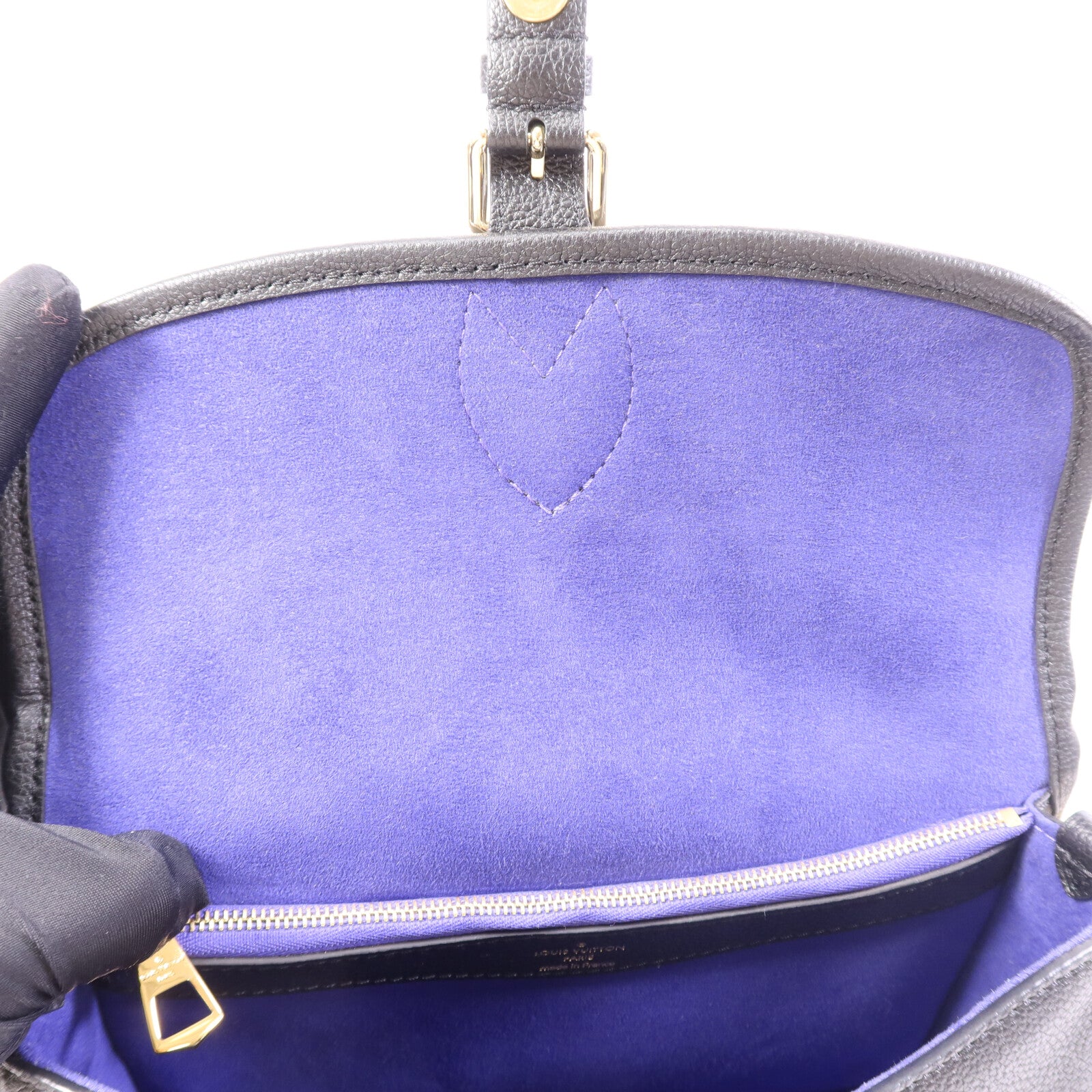 LOUIS VUITTON Monogram Empreinte Diane金扣肩背袋