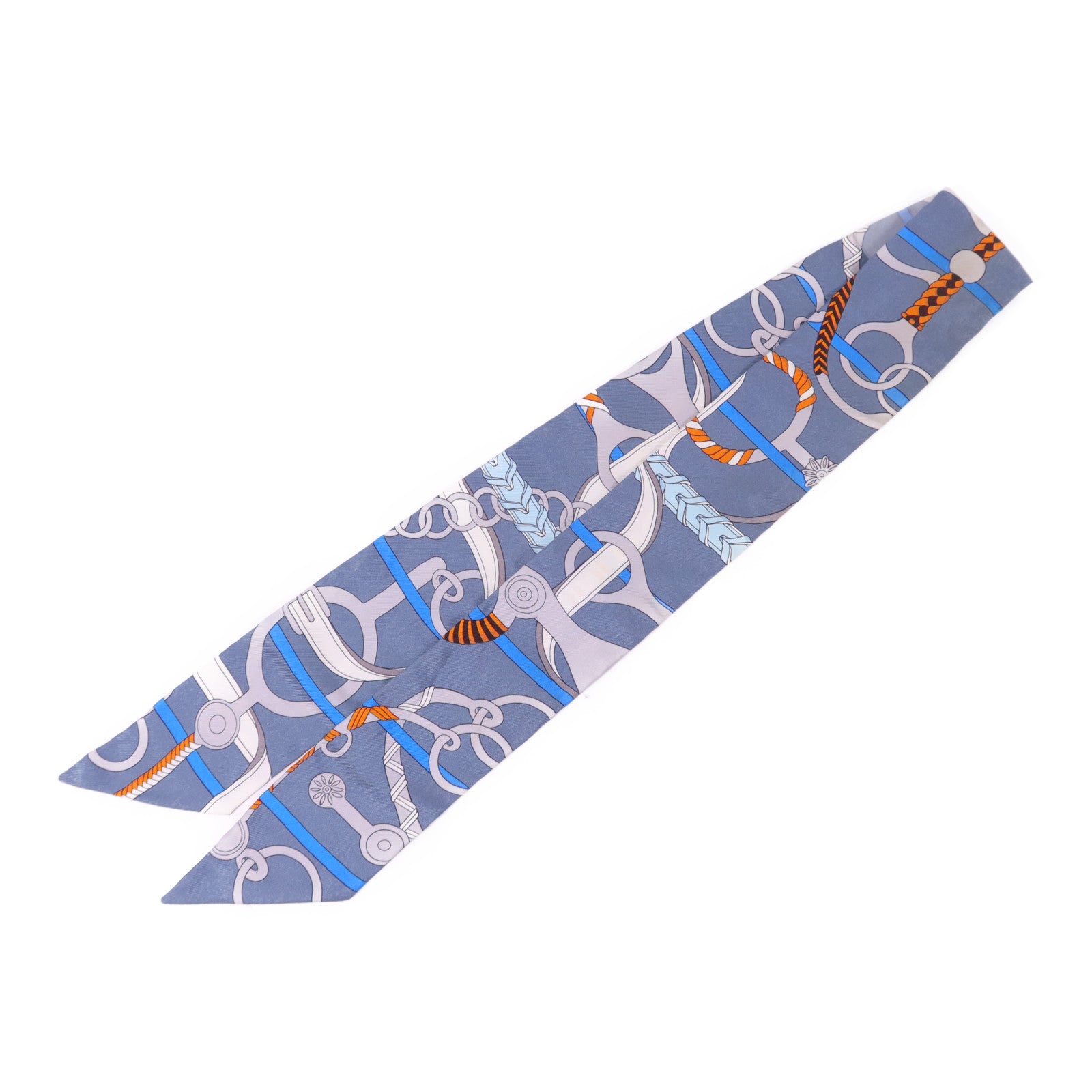 HERMES 絲質Twilly絲巾