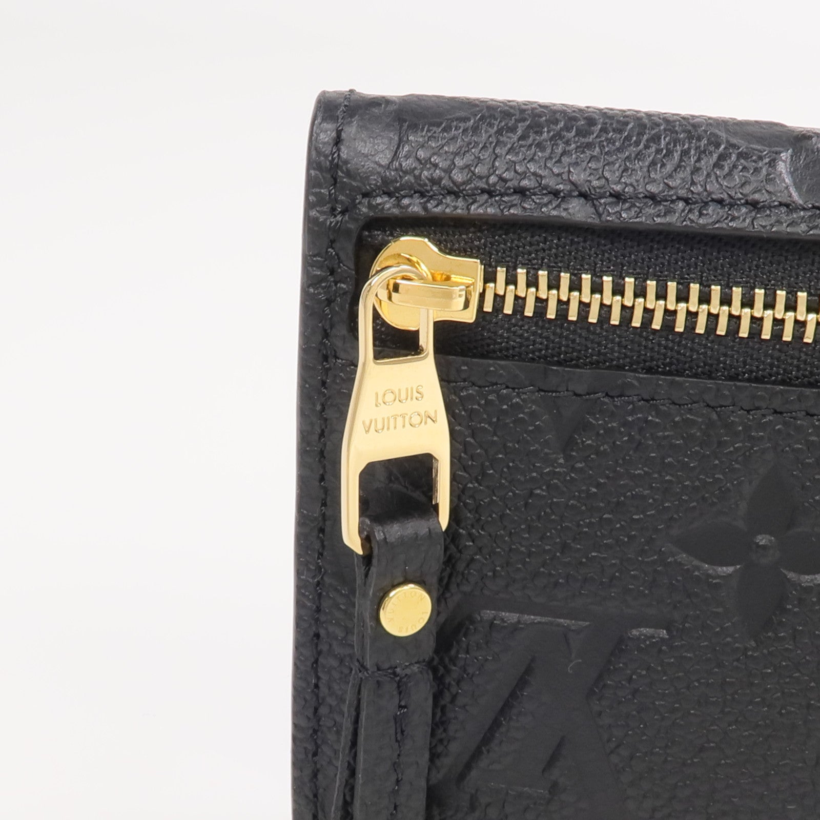 LOUIS VUITTON Monogram Empreinte Coin/Card/Key Case金扣零錢包/卡片套/鎖匙包