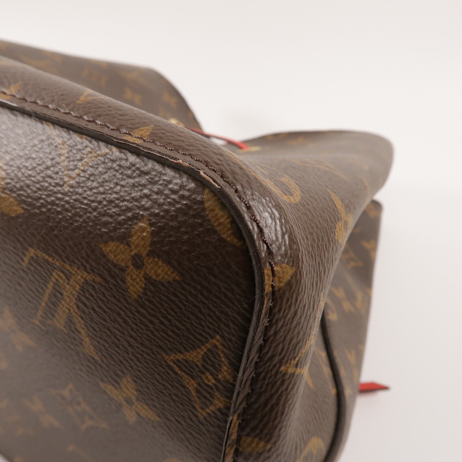 LOUIS VUITTON Monogram Neo Noe Bucket Bag肩背袋Coquelicot