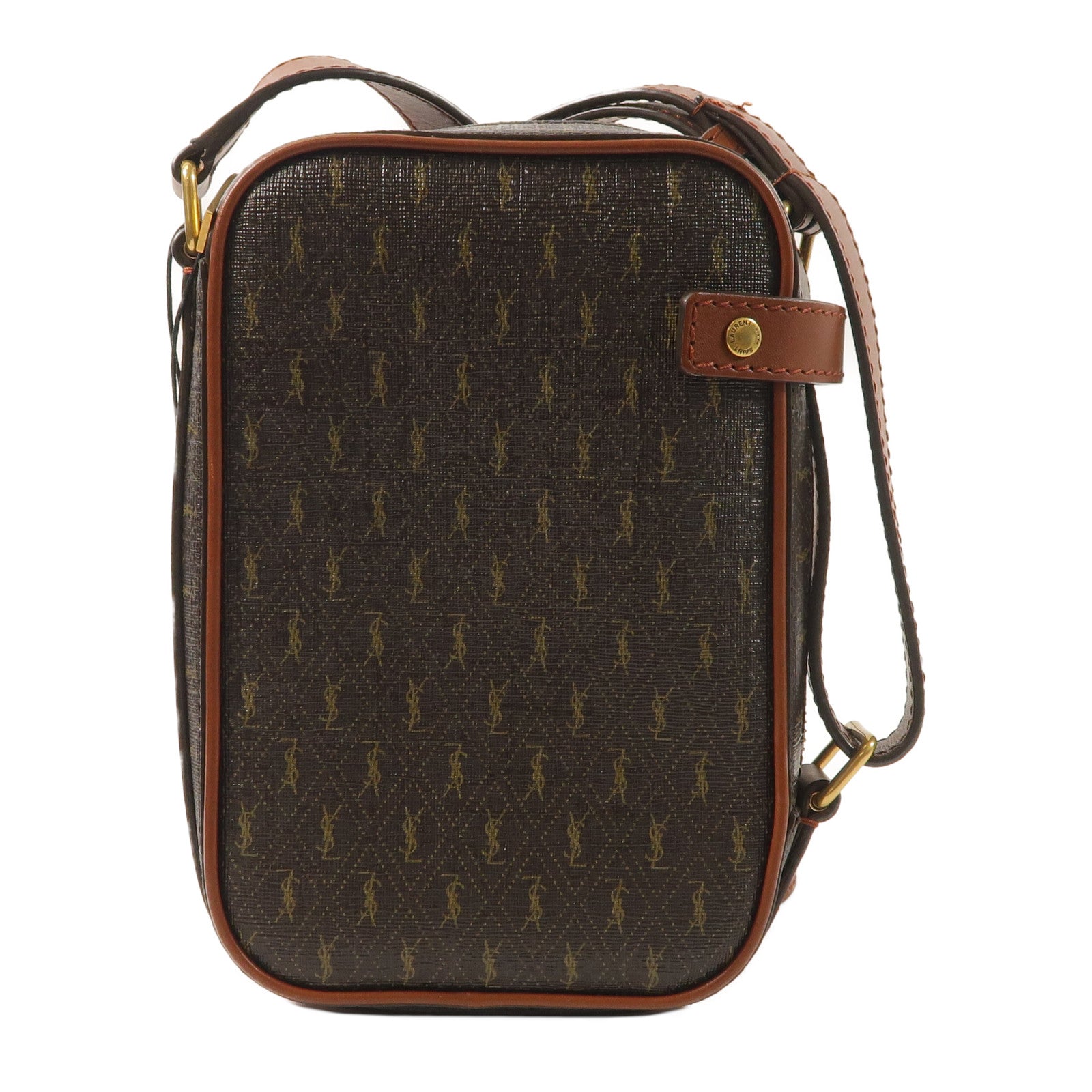 SAINT LAURENT 塗層帆布Le Monogramme Crossbody Bag肩背袋