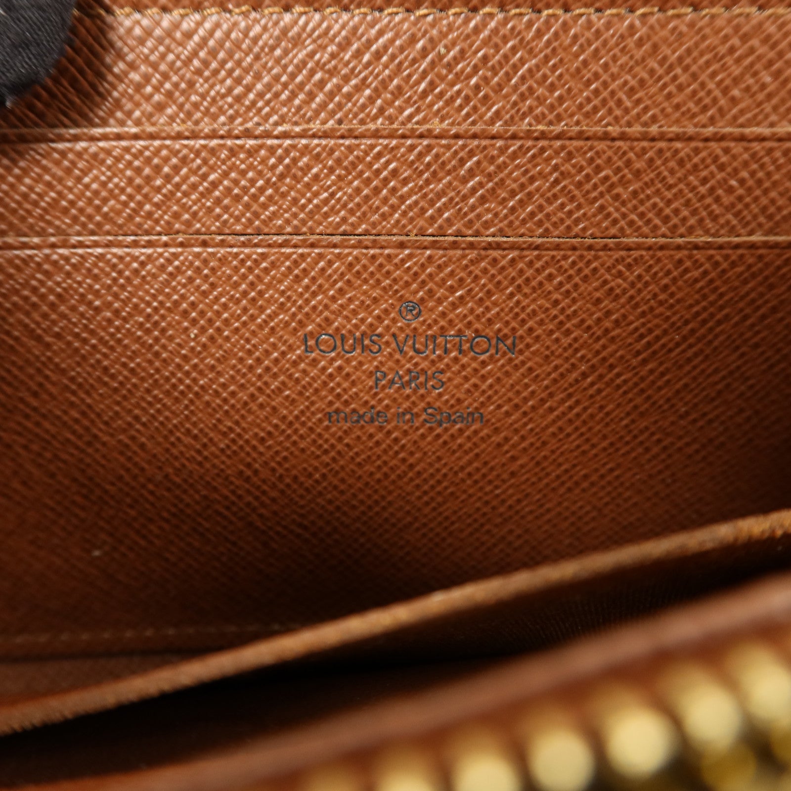 LOUIS VUITTON Monogram Zipper Wallet錢包