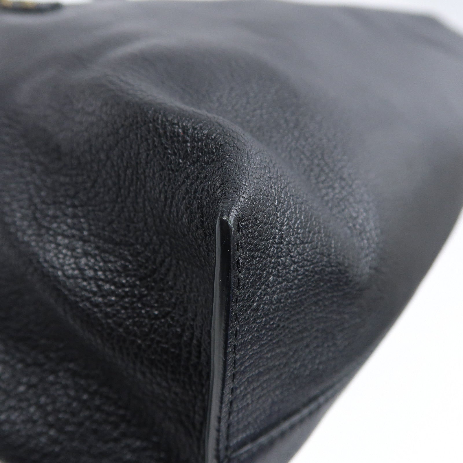 Chloe 牛皮皮革Dylan Tote Bag金扣手挽袋黑色