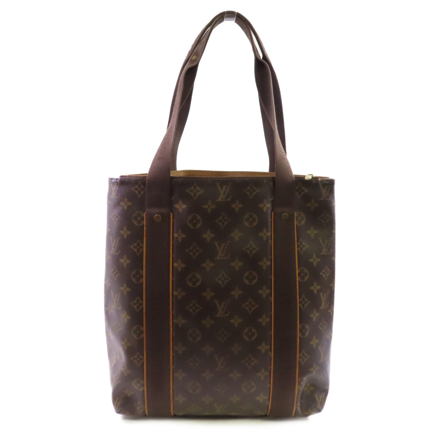 LOUIS VUITTON Monogram Cabas Beauboupg Tote Bag啡色