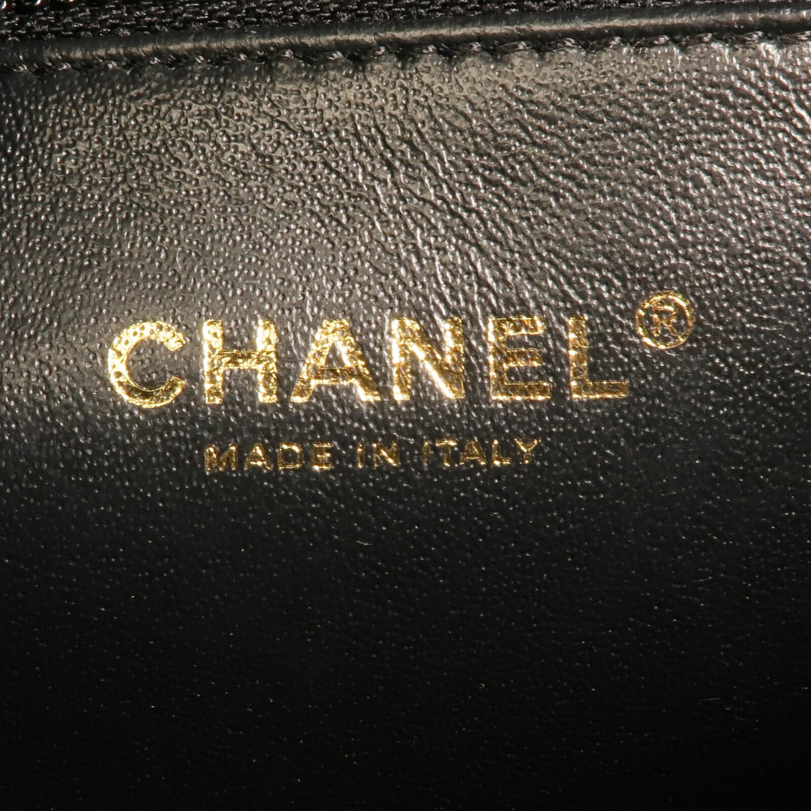 CHANEL 牛皮皮革Vanity Case金扣手挽肩背兩用袋