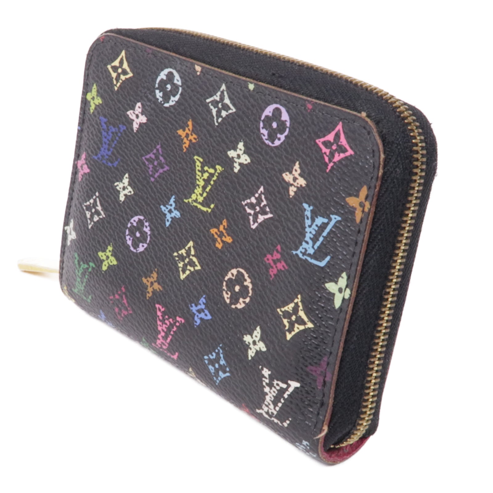 LOUIS VUITTON Monogram Multicolore Coin Case金扣零錢包