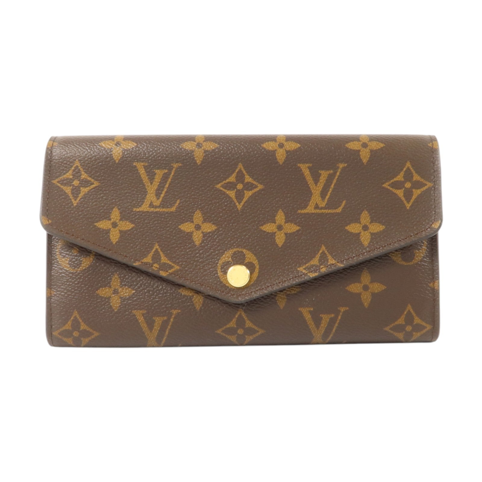 LOUIS VUITTON Monogram Portefeuille Sara金扣長錢包