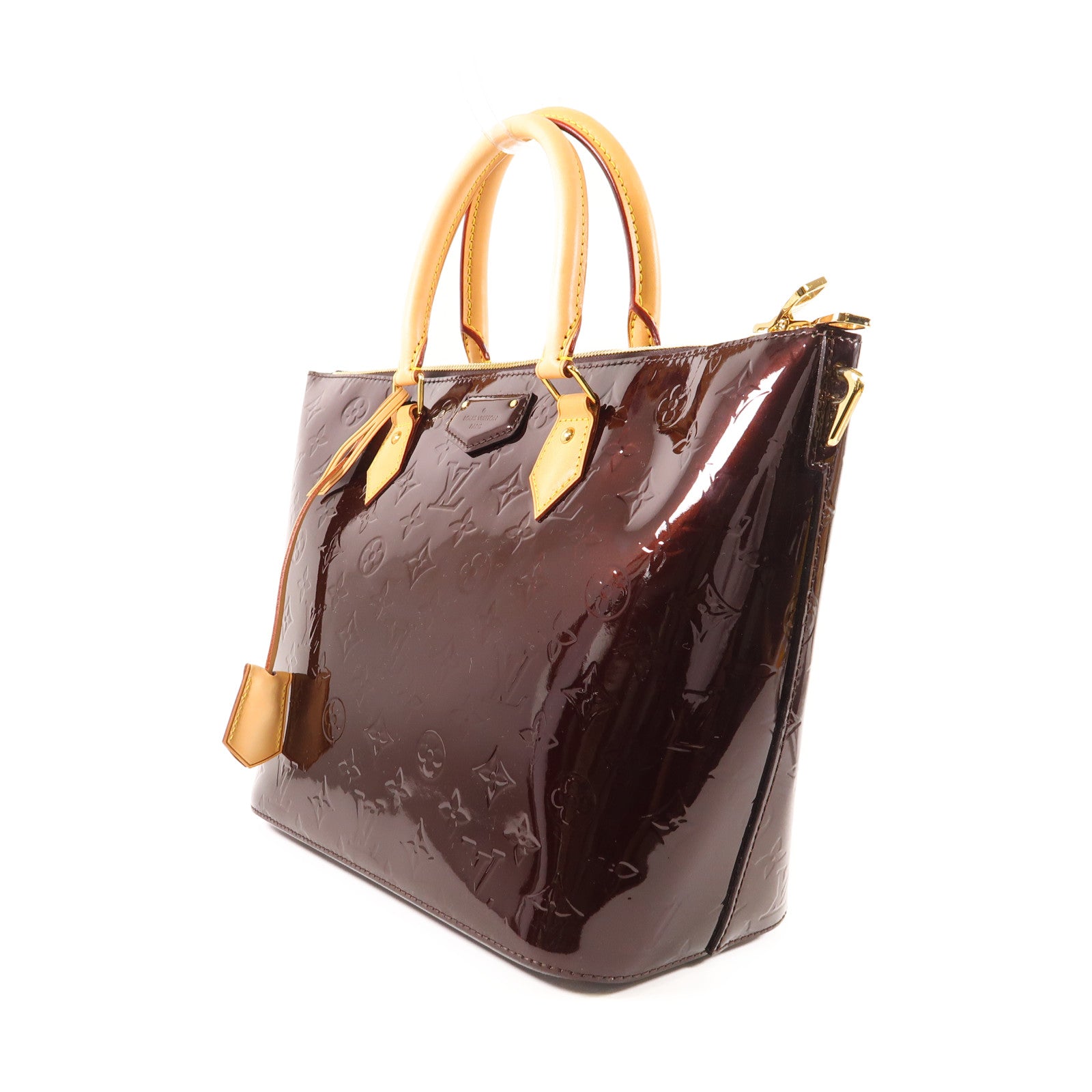 LOUIS VUITTON Vernis Montebello金扣手挽肩背兩用袋