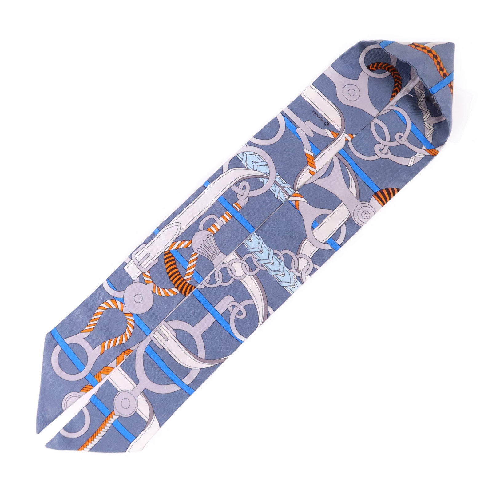 HERMES 絲質Twilly絲巾