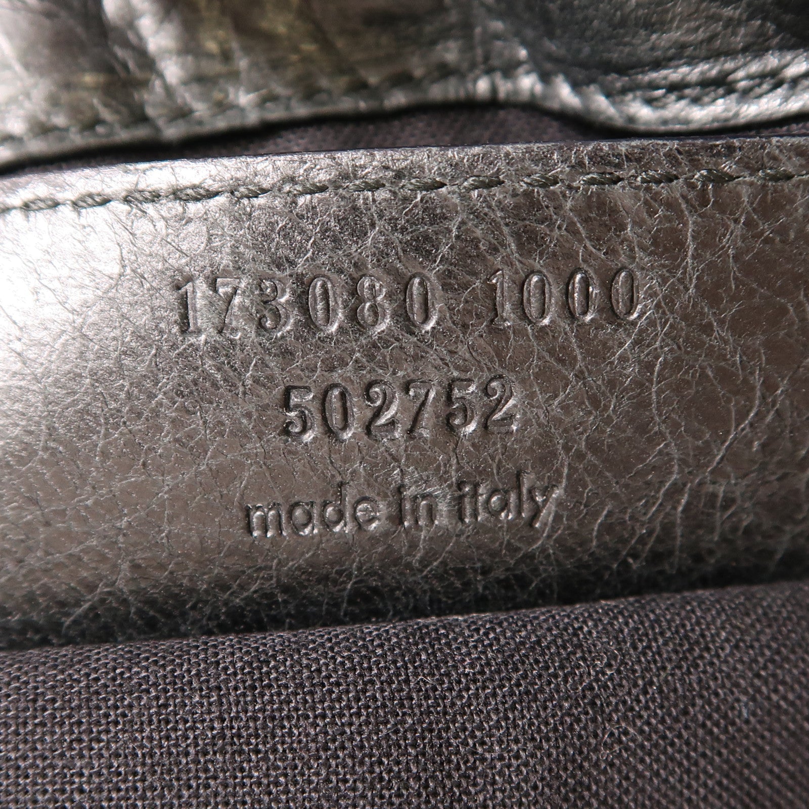 BALENCIAGA 牛皮皮革Giant Work金扣手挽袋