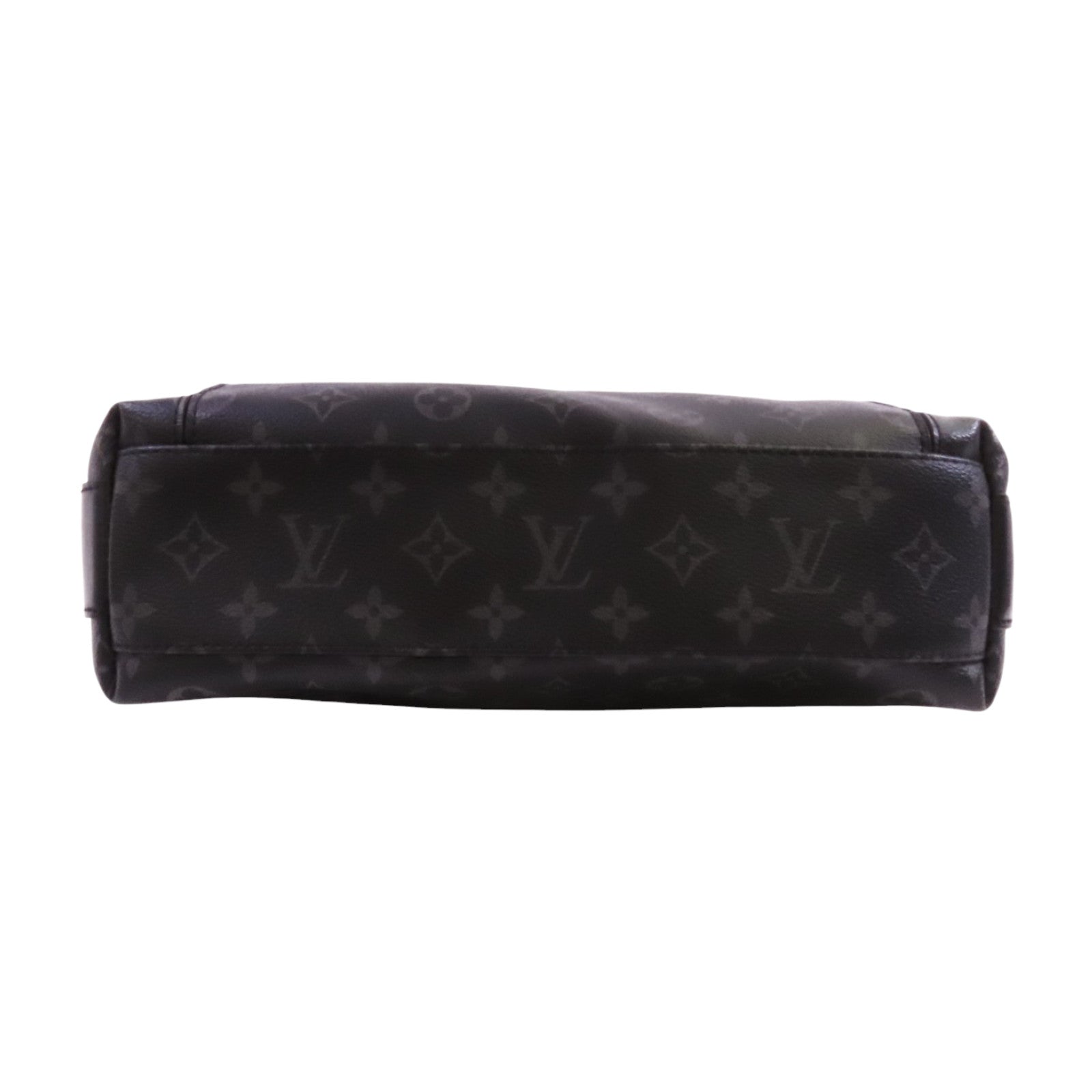 LOUIS VUITTON Monogram Eclipse Odyssey Messenger PM銀扣肩背袋