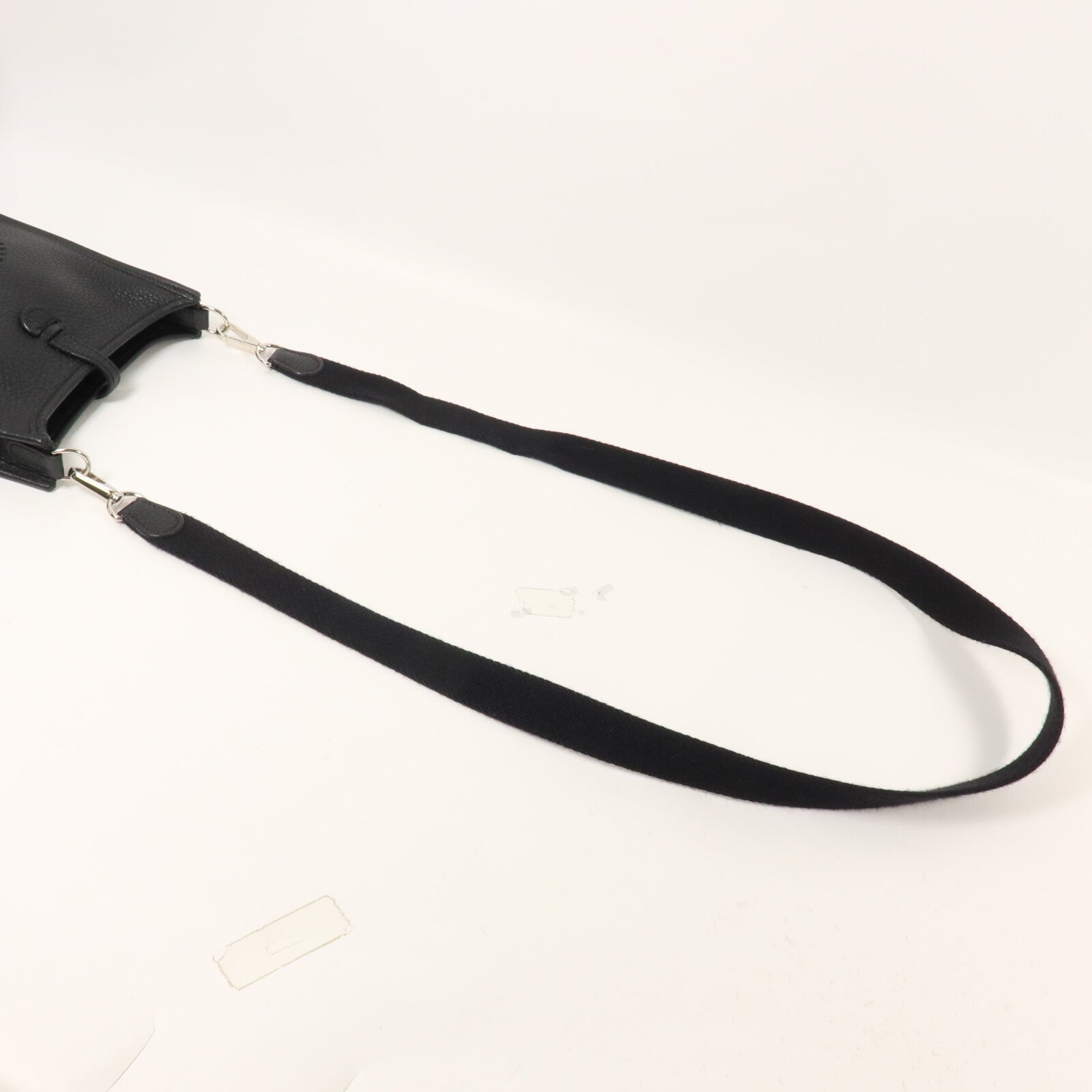 HERMES Clemence皮革Evelyne TPM肩背袋Noir