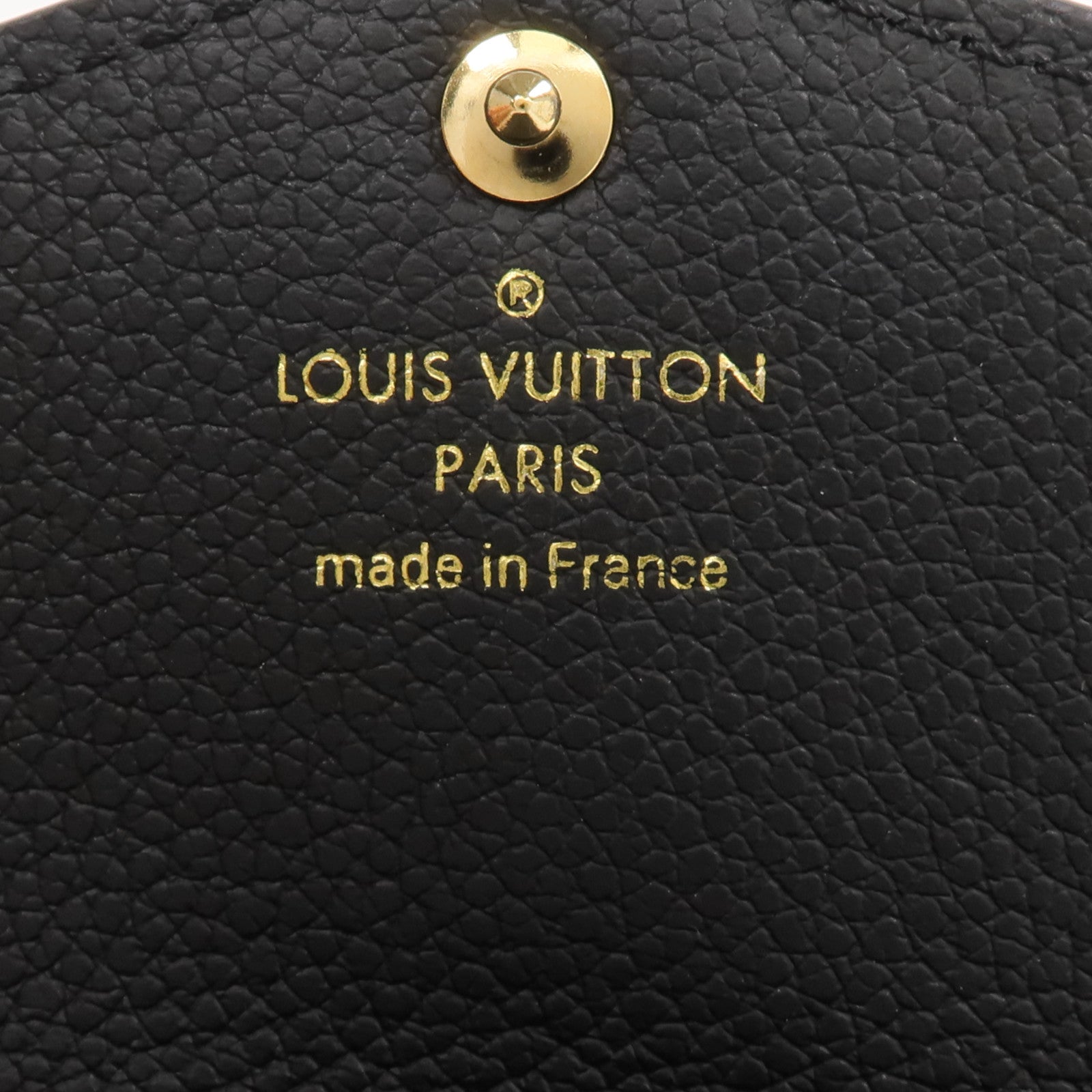 LOUIS VUITTON Monogram Empreinte Coin/Card/Key Case金扣零錢包/卡片套/鎖匙包