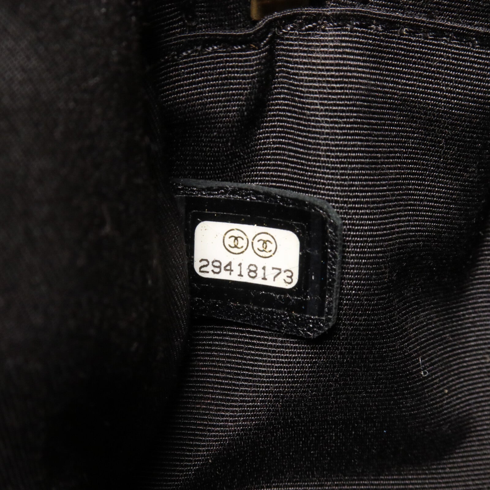 CHANEL 牛皮皮革Chain Handle Studded CC鏈帶手挽肩背兩用袋