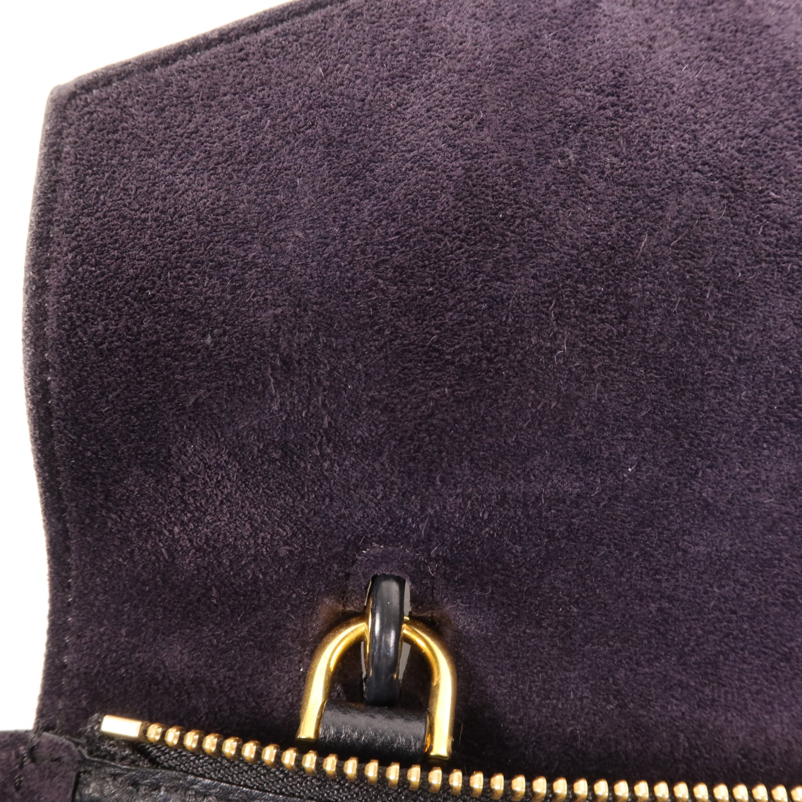 CELINE 牛皮皮革Belt Bag金扣手挽肩背兩用袋