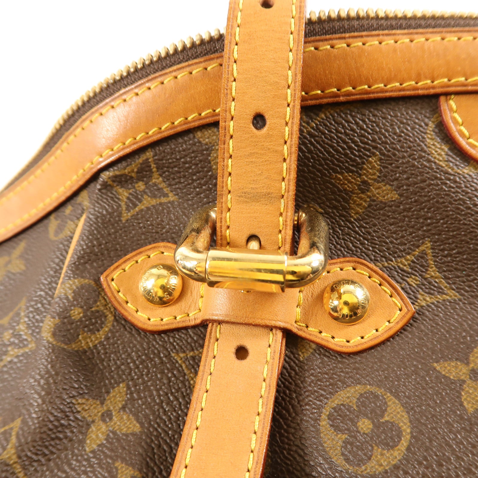 LOUIS VUITTON Monogram Tivoli GM金扣肩背袋
