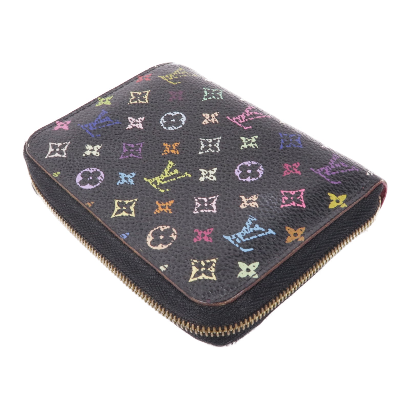 LOUIS VUITTON Monogram Multicolore Coin Case金扣零錢包