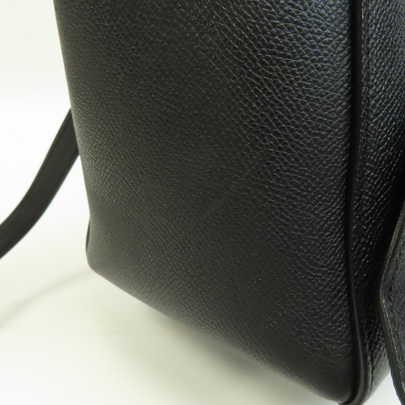 CELINE 牛皮皮革Belt Bag金扣手挽肩背兩用袋黑色